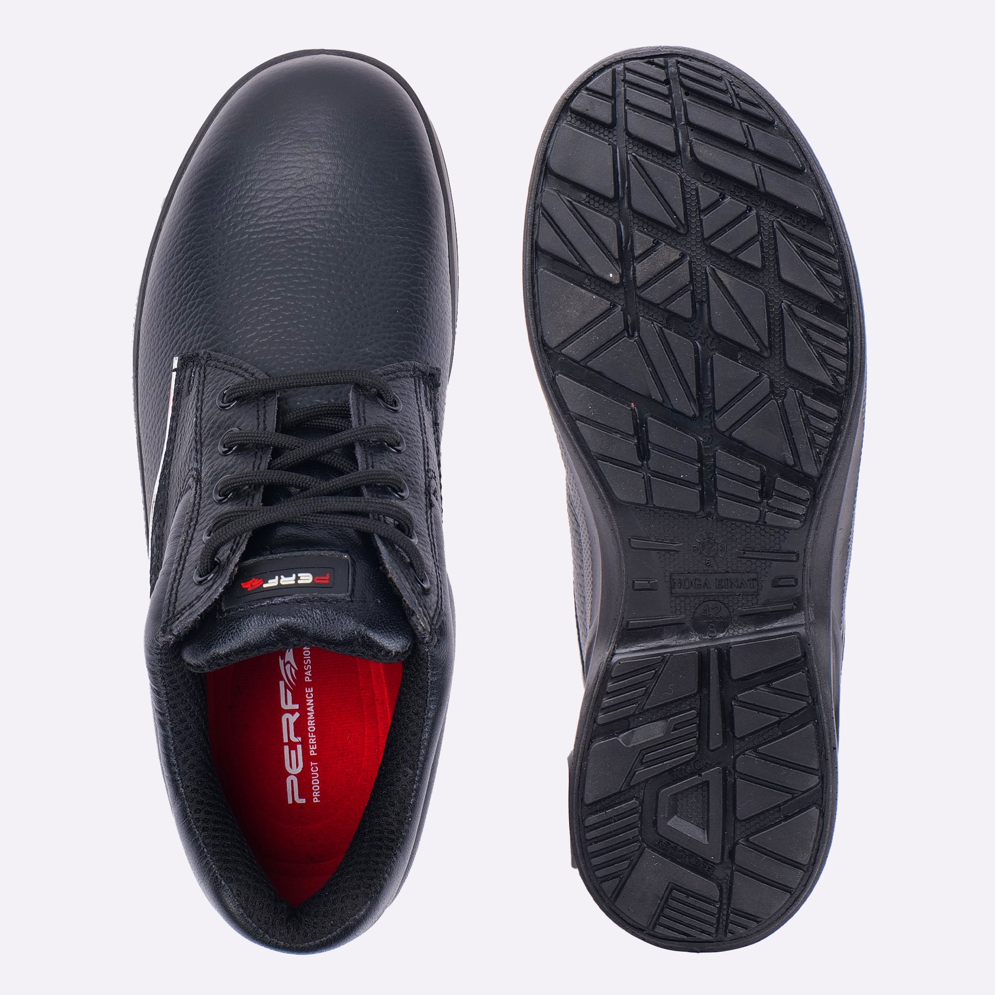 Turbo-X High Safety Shoes with Breathable Leather