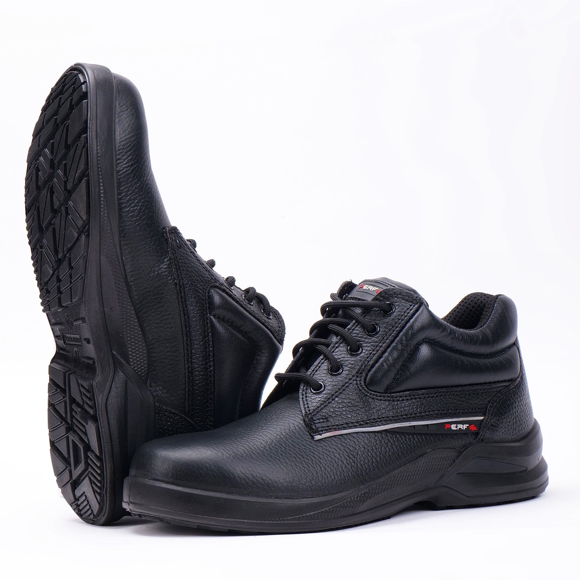 Turbo-X High Safety Shoes with Breathable Leather
