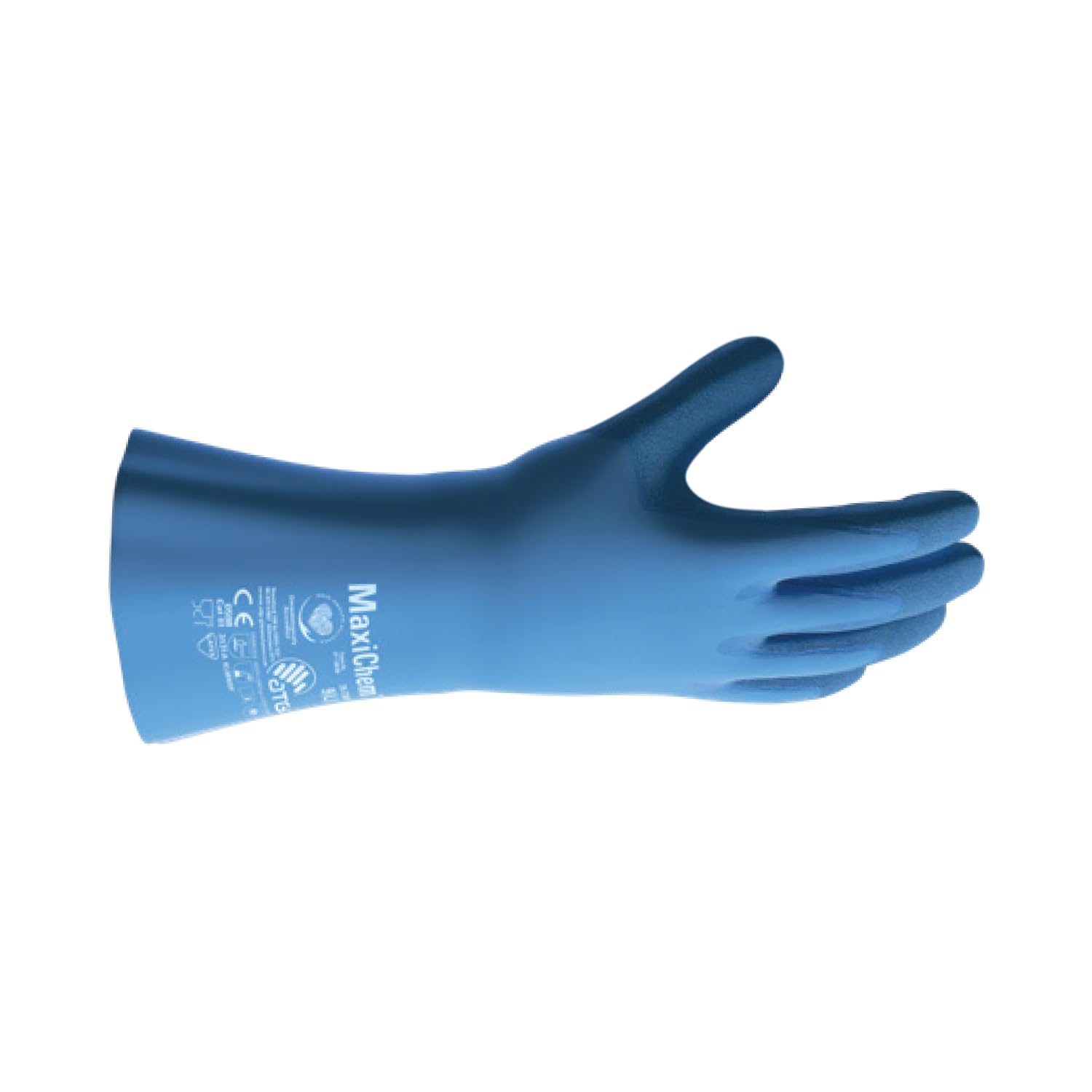 ATG MaxiChem® 76-730 Gauntlet Gloves with TRItech™ Technology - 35 cm Liquid Proof, Type A Certified-12 PAIR PER BOX