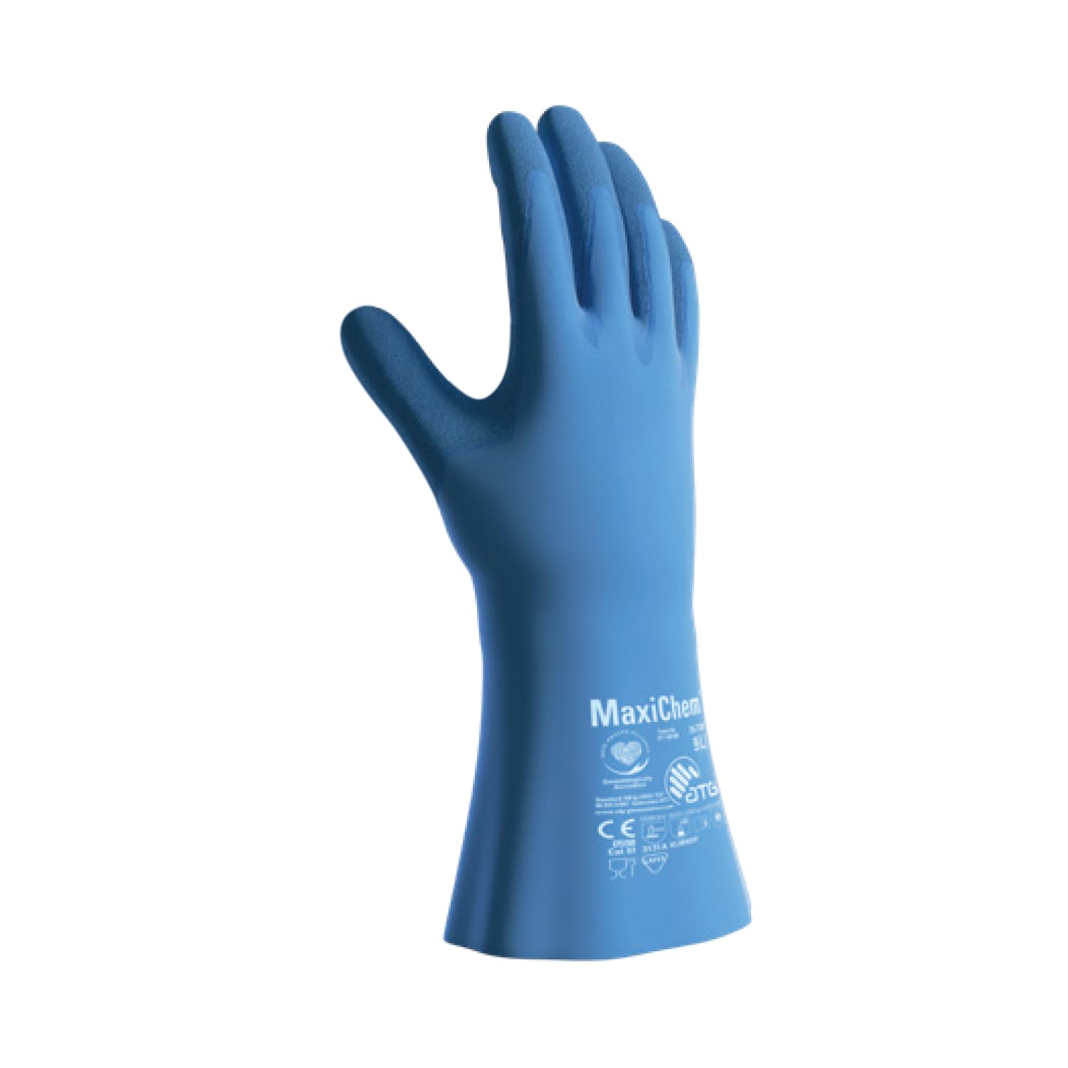 ATG MaxiChem® 76-730 Gauntlet Gloves with TRItech™ Technology - 35 cm Liquid Proof, Type A Certified-12 PAIR PER BOX
