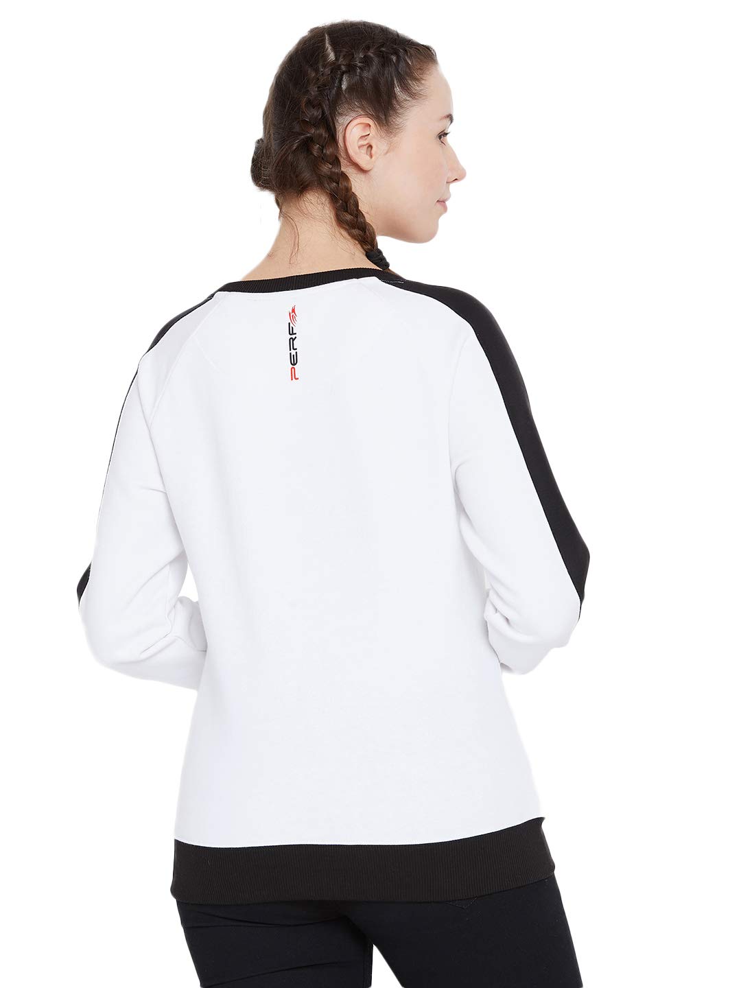 PERF Women's Rise & Shine Sweatshirts White Top