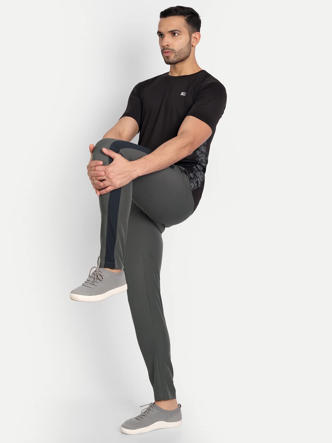 PERF Men's Regular Fit,Polyester Track Pants (PMATES22057)