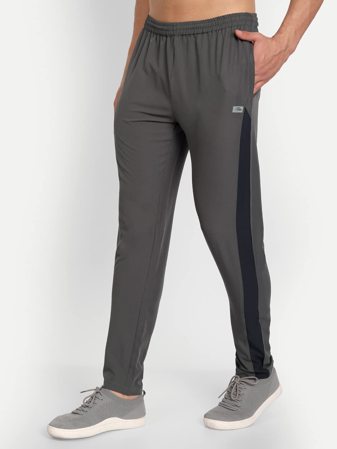 PERF Men's Regular Fit,Polyester Track Pants (PMATES22057)