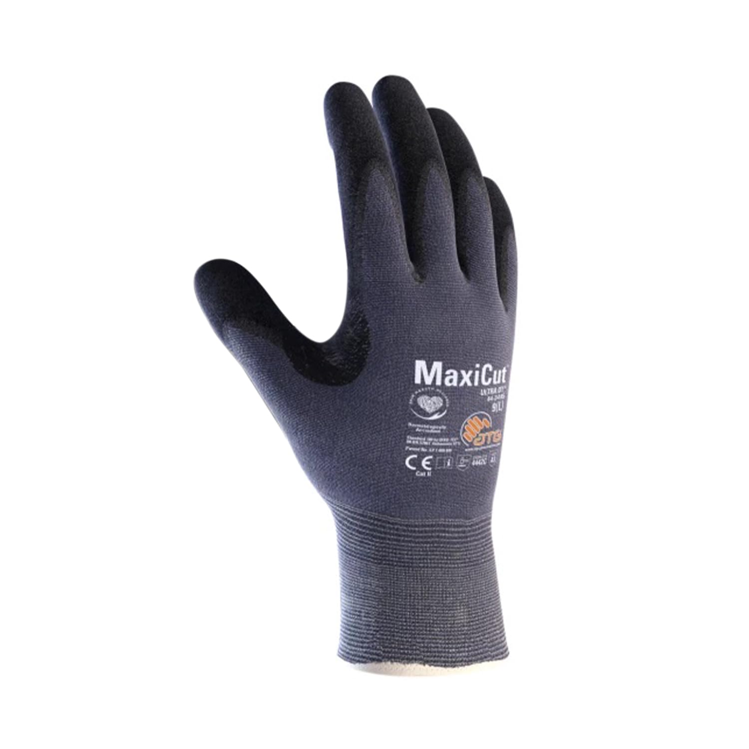 ATG MaxiCut® Ultra DT™ 44-3445 Cut Protection Gloves - Palm Coated, Touchscreen Compatible, FDA Compliant, Durable and Comfortable for Dry Environments -12 PAIR PER BOX