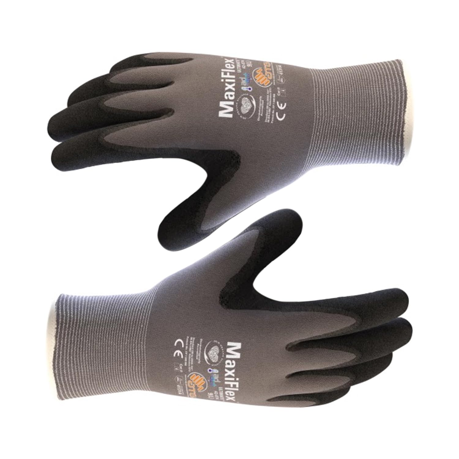 ATG MaxiFlex® Ultimate™ 34-874 Precision Handling Gloves - Silicone Free, Touchscreen Compatible, FDA Compliant -12 PAIR PER BOX