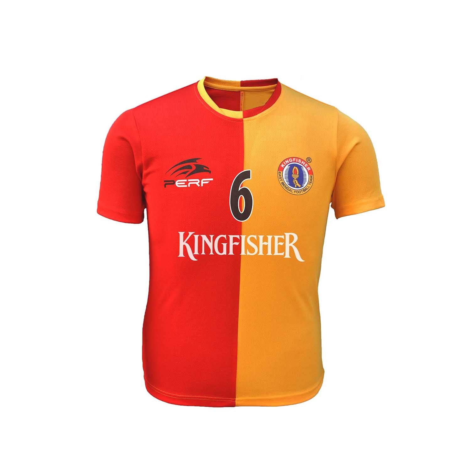 PERF East Bengal Fc Players 6 Number Jersey