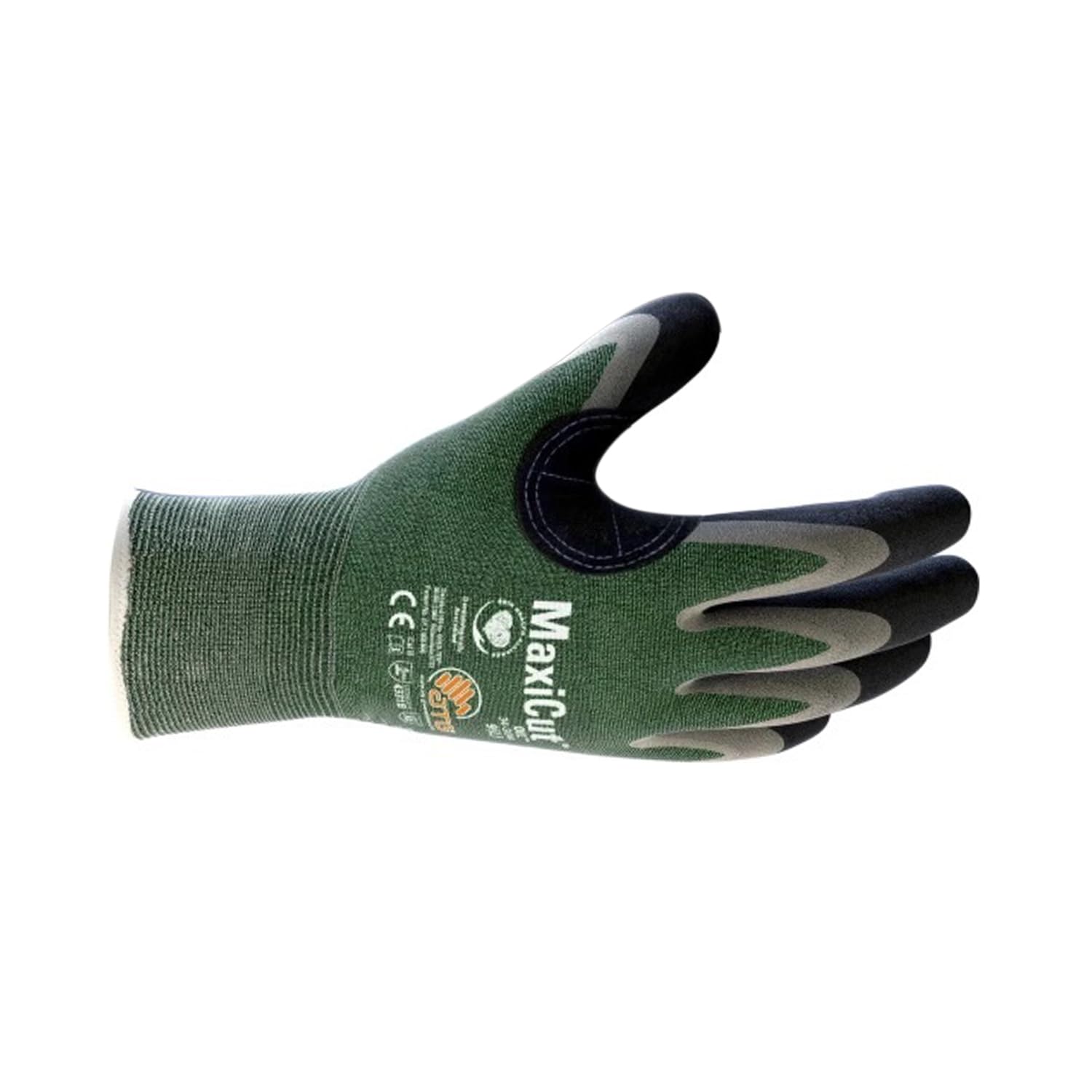 ATG MaxiCut® Oil™ 34-304 - 3/4 Coated Cut Protection Gloves for Oily and Wet Environments, 25 cm Length -12 PAIR PER BOX