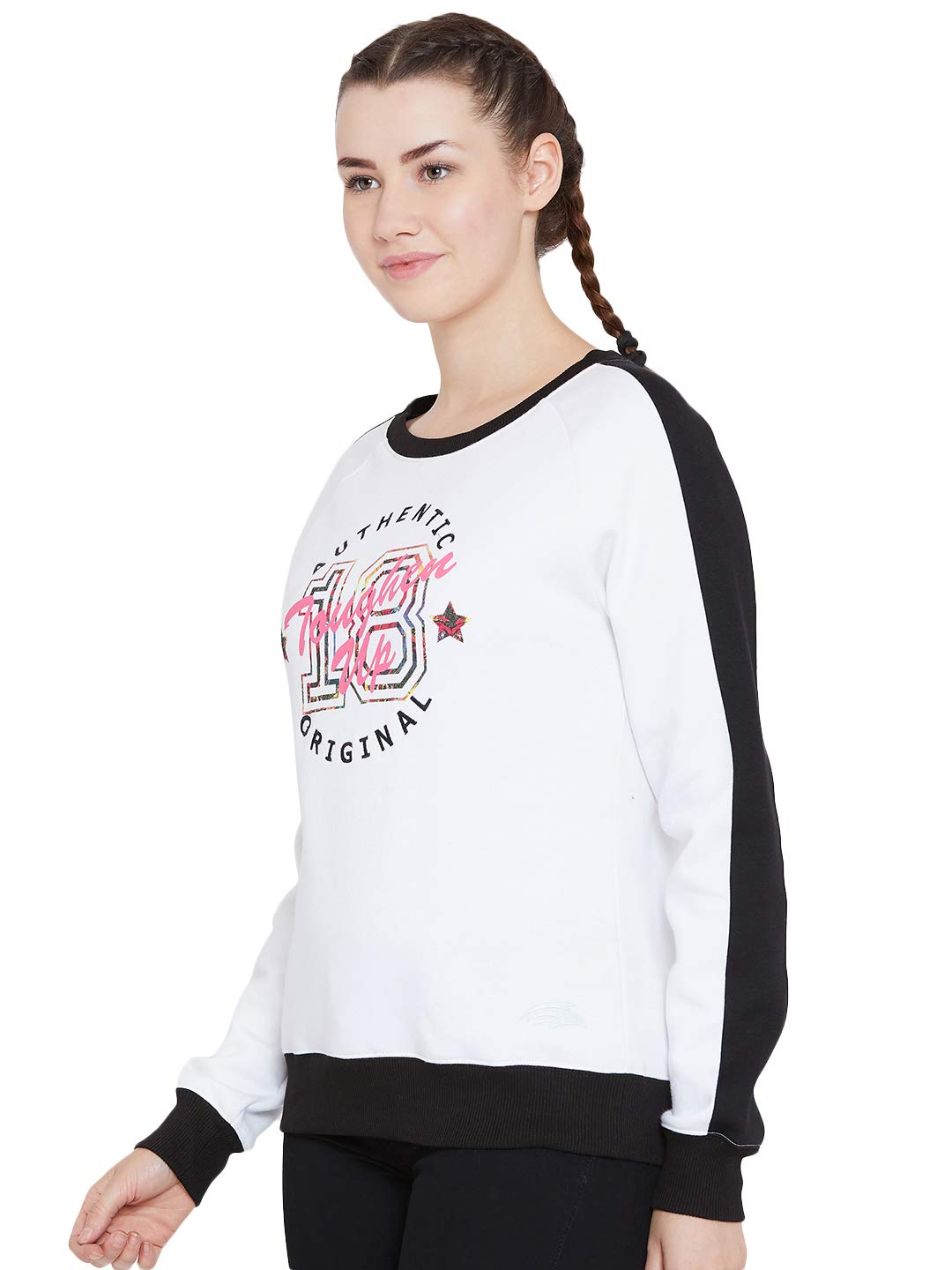 PERF Women's Rise & Shine Sweatshirts White Top