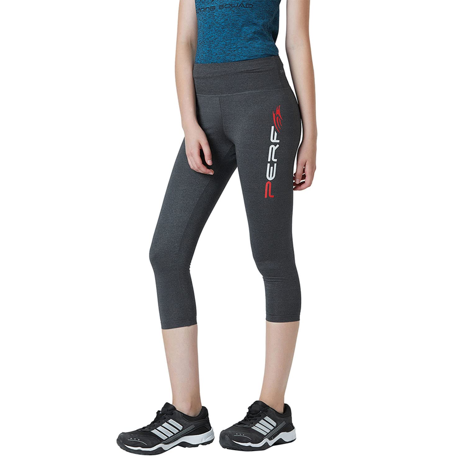 Perf Women Black Cationic Capri