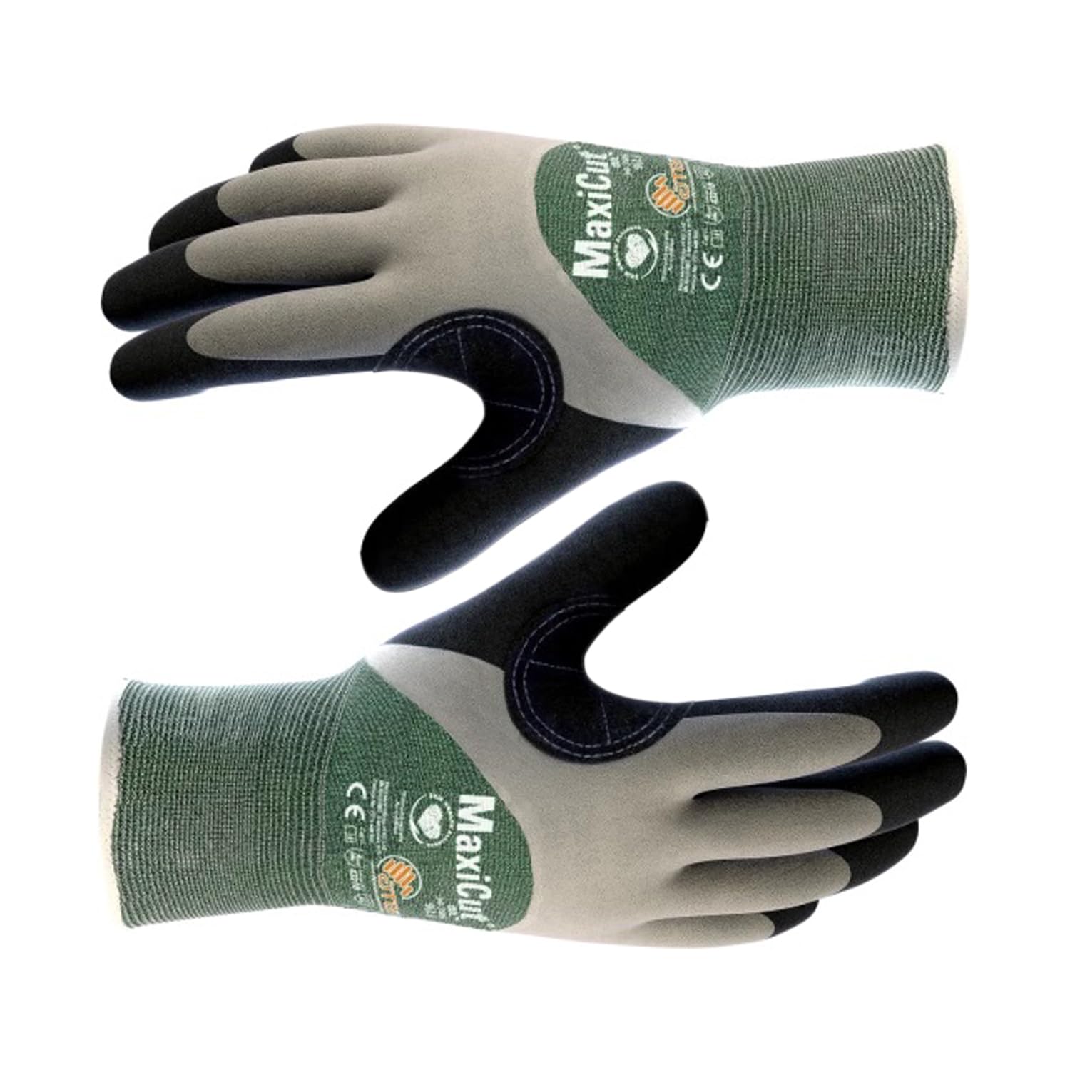 ATG MaxiCut® Oil™ 44-305 Cut-Resistant Gloves - 3/4 Coated, Flexibility & Dexterity, Oily/Wet Environments, Silicone-Free, EN 388 & EN 407 Certified -12 PAIR PER BOX