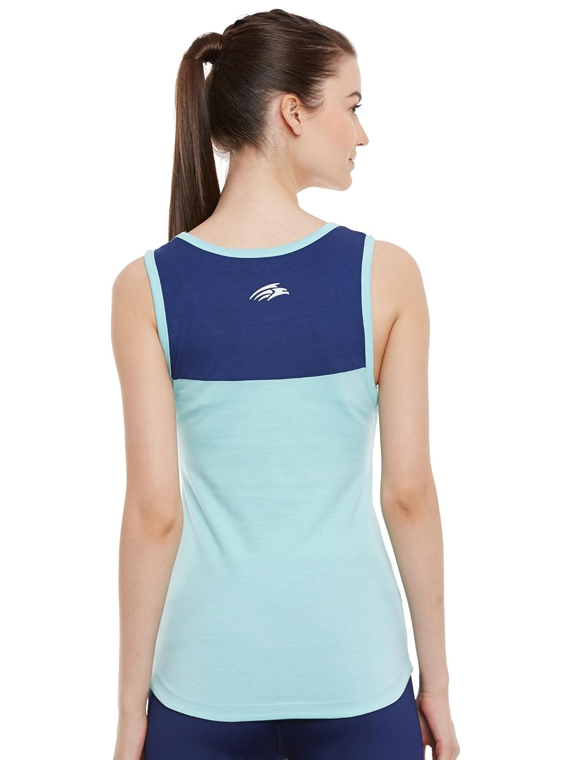 PERF Women Cotton Round Neck Smil Fit Yoga Tank top Gym Vests