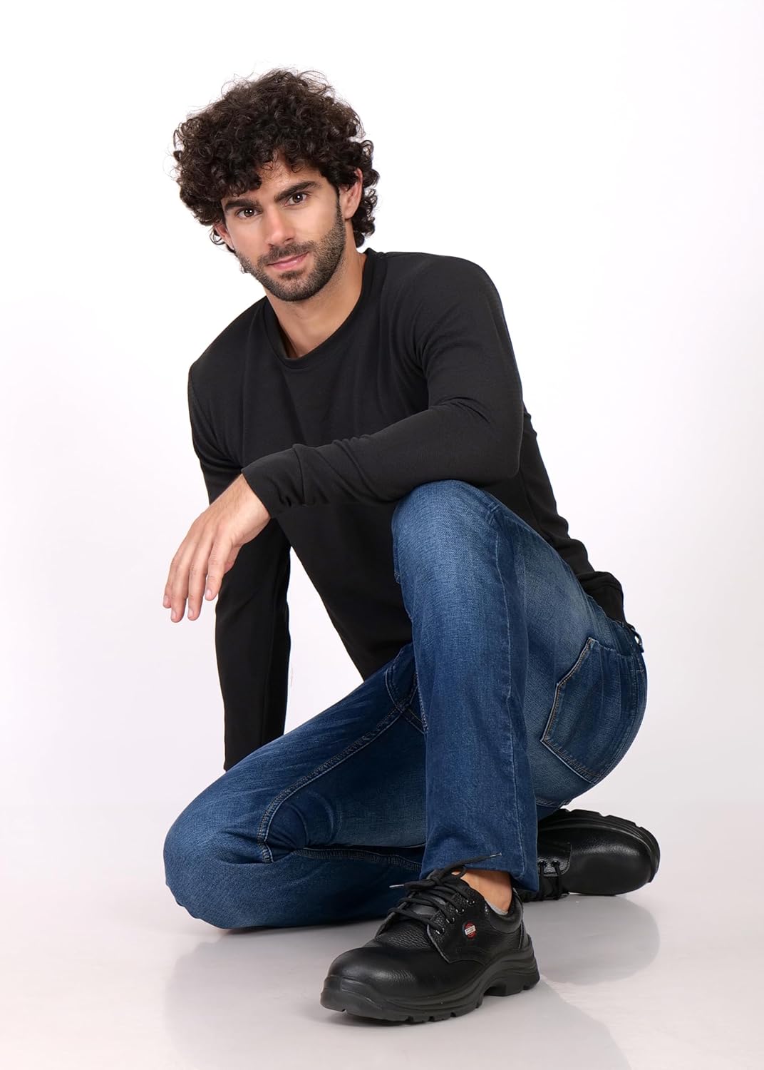 PERF Rapid Safety Shoes - Lightweight Work Footwear with Steel Toe Cap, Anti-Slip Sole, and Breathable Lining for Construction & Industrial Use