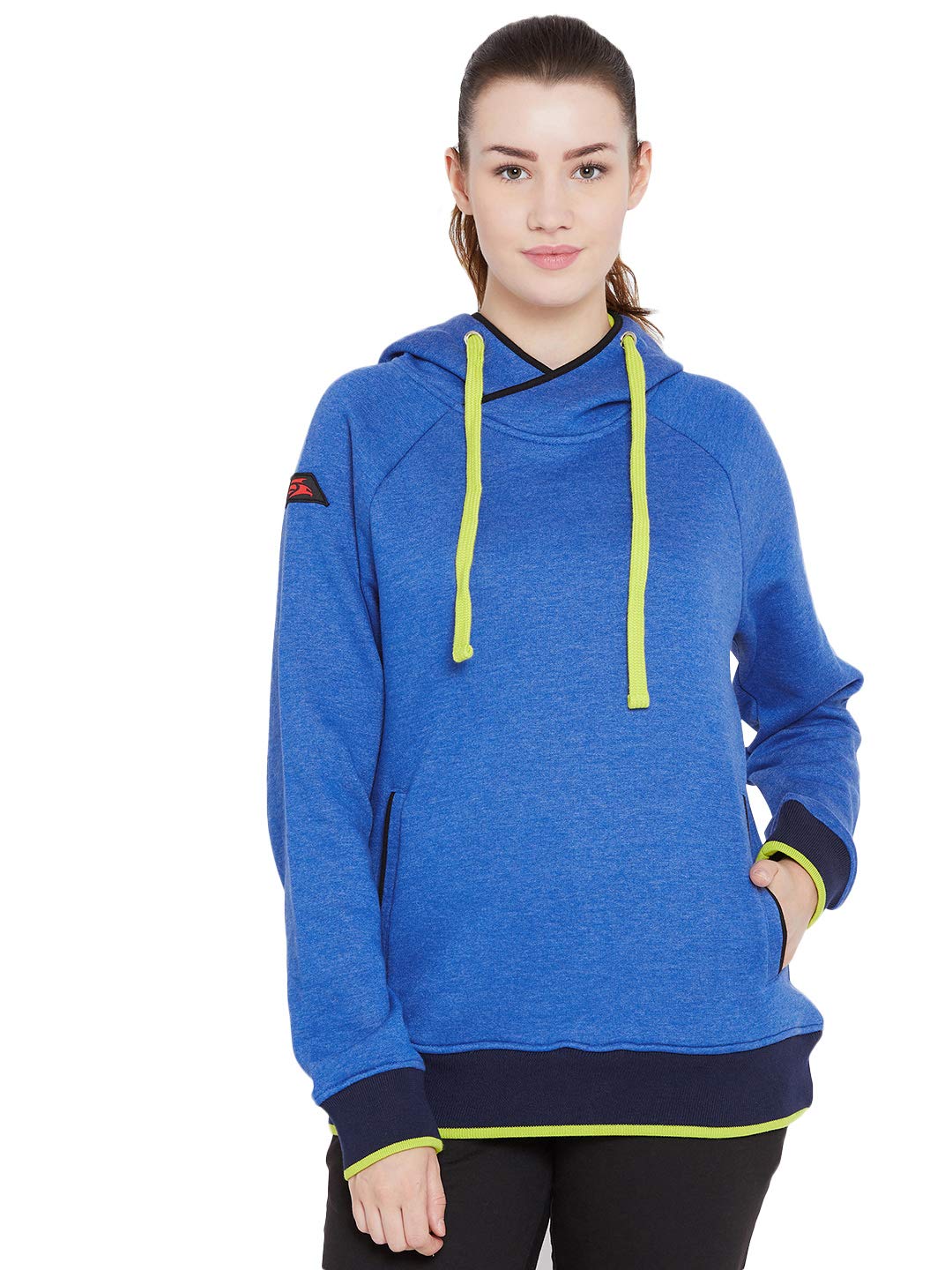 PERF Women's Grindle Hoodie Royal Blue Top