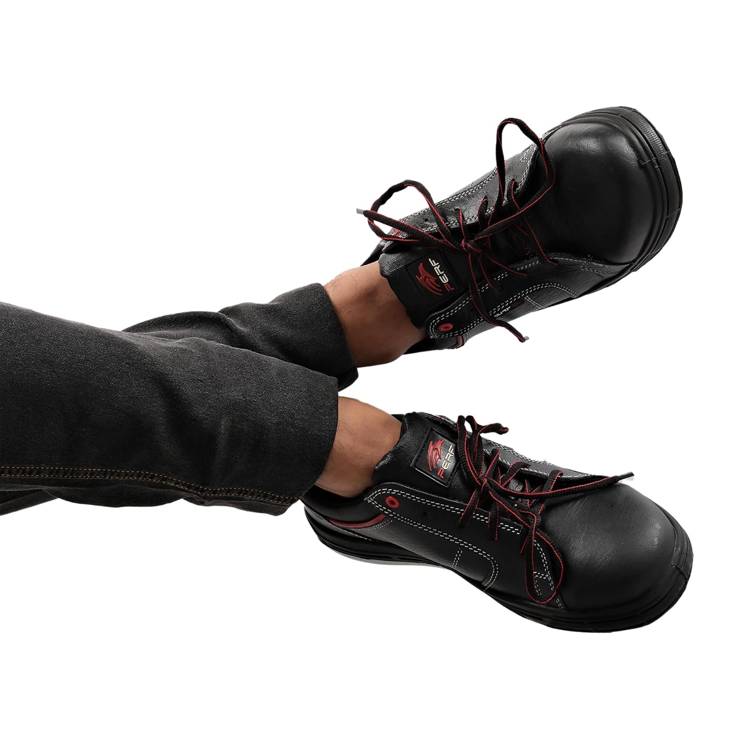 PERF Hercules Safety Shoe Outdoor Work Footwear with Superior Traction and Durability
