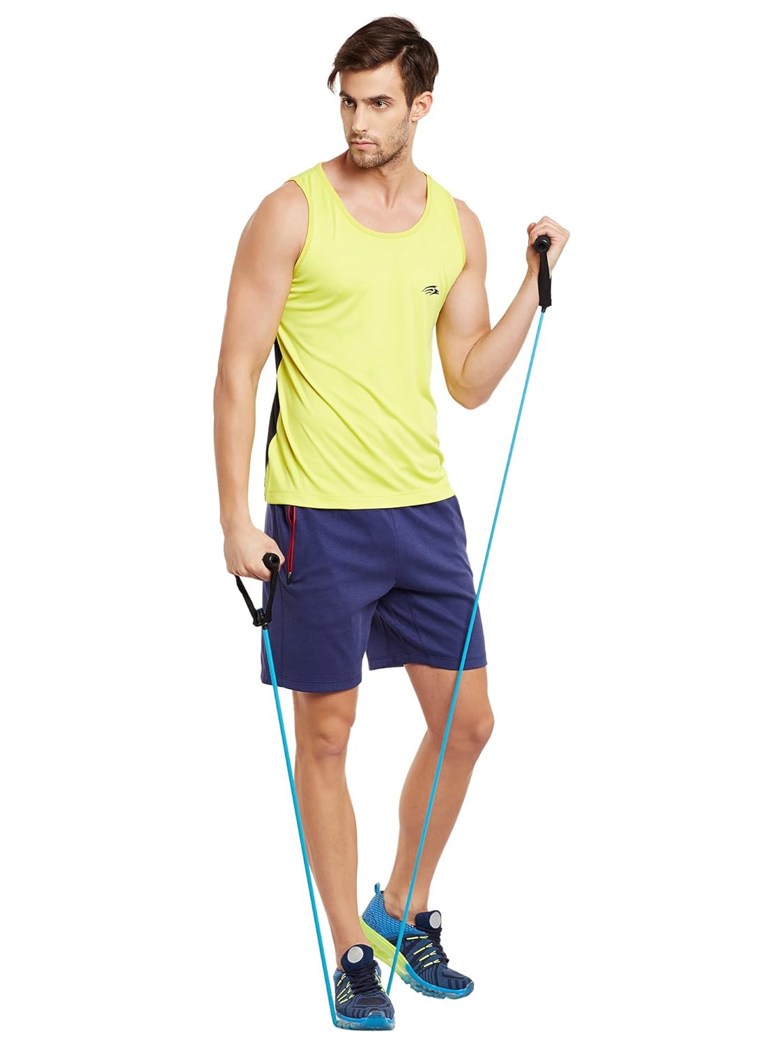 PERF Regular Fit Casual Navy Short for Men-RKCOSH006-SS17