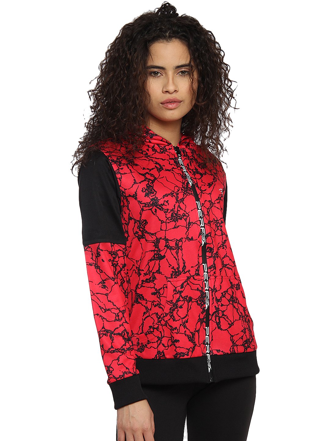 PERF Regular Fit PinkRush Jacket for Women (PWFFW17133-PinkRush_M)