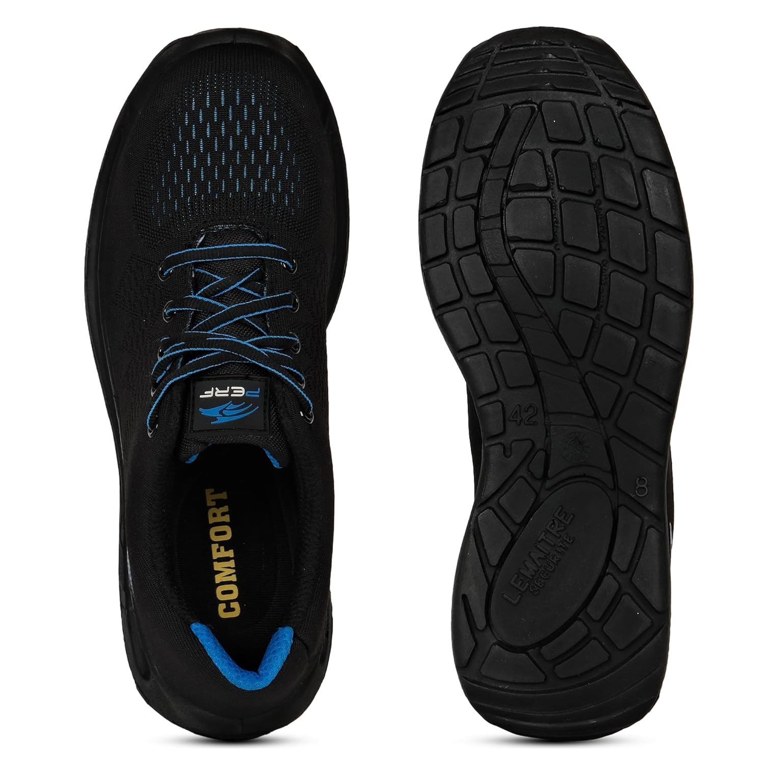 PERF AIR Flow Safety Shoes with Breathable Mesh Upper, Steel Toe Cap, Antistatic Properties, and Fuel Oil-Resistant Sole