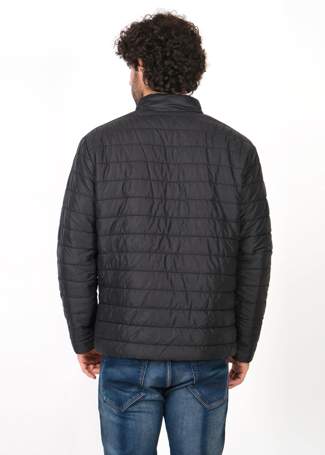 PERF Reversible Pouch Jacket for Men - Dark Grey & Black, Ultra-Compact, 20D Nylon, Travel-Friendly with Packable Design