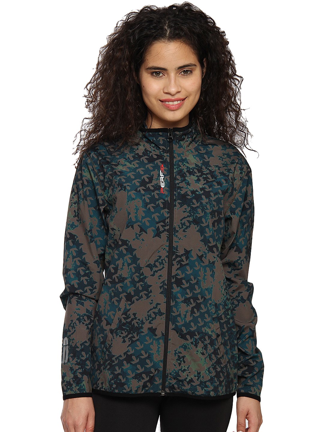 PERF Lycra Sublimation Invigorate Light Jacket For Women