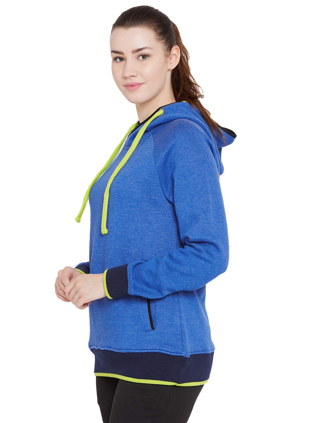 PERF Women's Grindle Hoodie Royal Blue Top