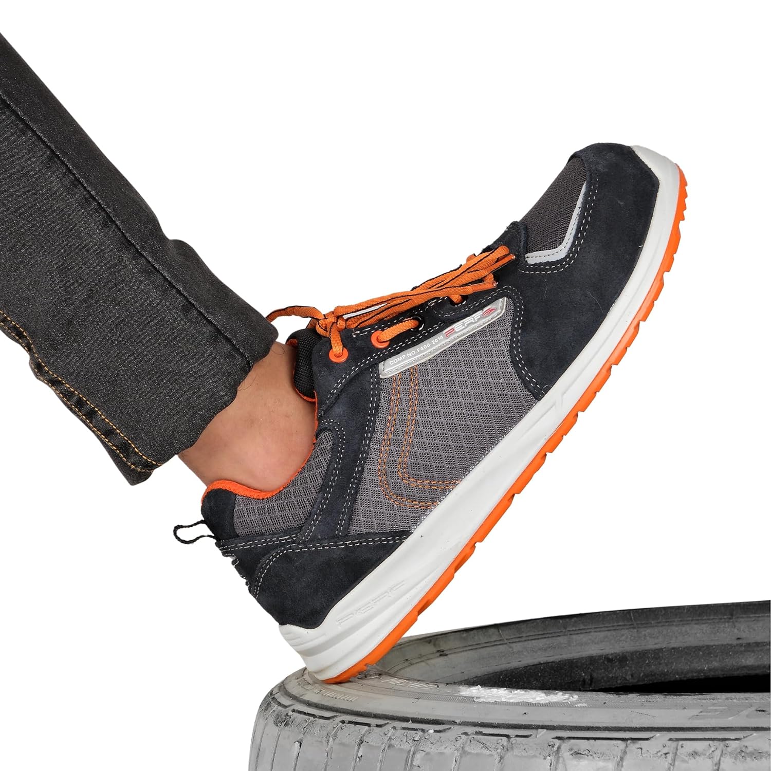 PERF Dragon Outdoor Performance Safety Shoes - Premium Hiking & Trail Running Footwear with Breathable Mesh, Durable Outsole, and Superior Grip