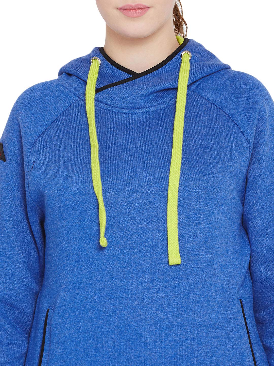 PERF Women's Grindle Hoodie Royal Blue Top