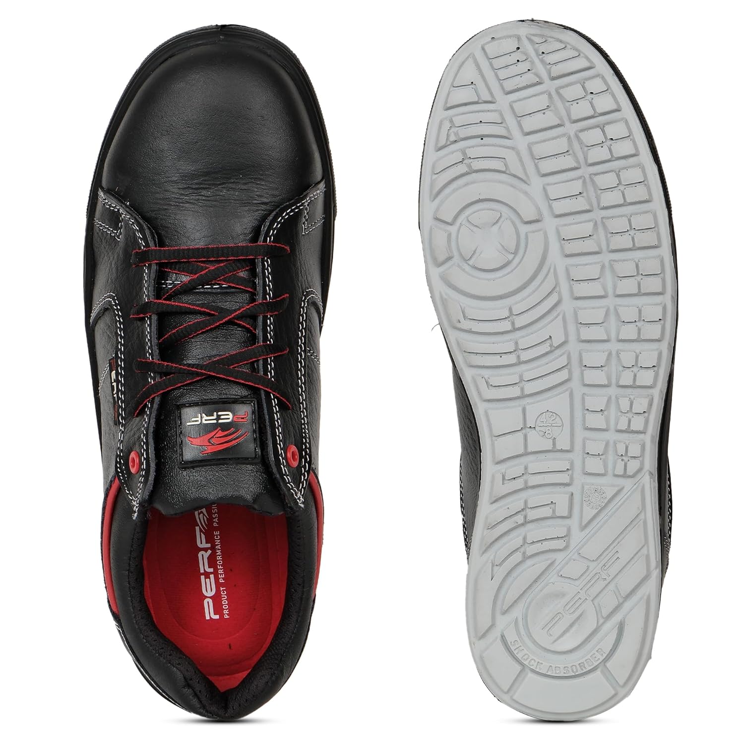 PERF Hercules Safety Shoe Outdoor Work Footwear with Superior Traction and Durability