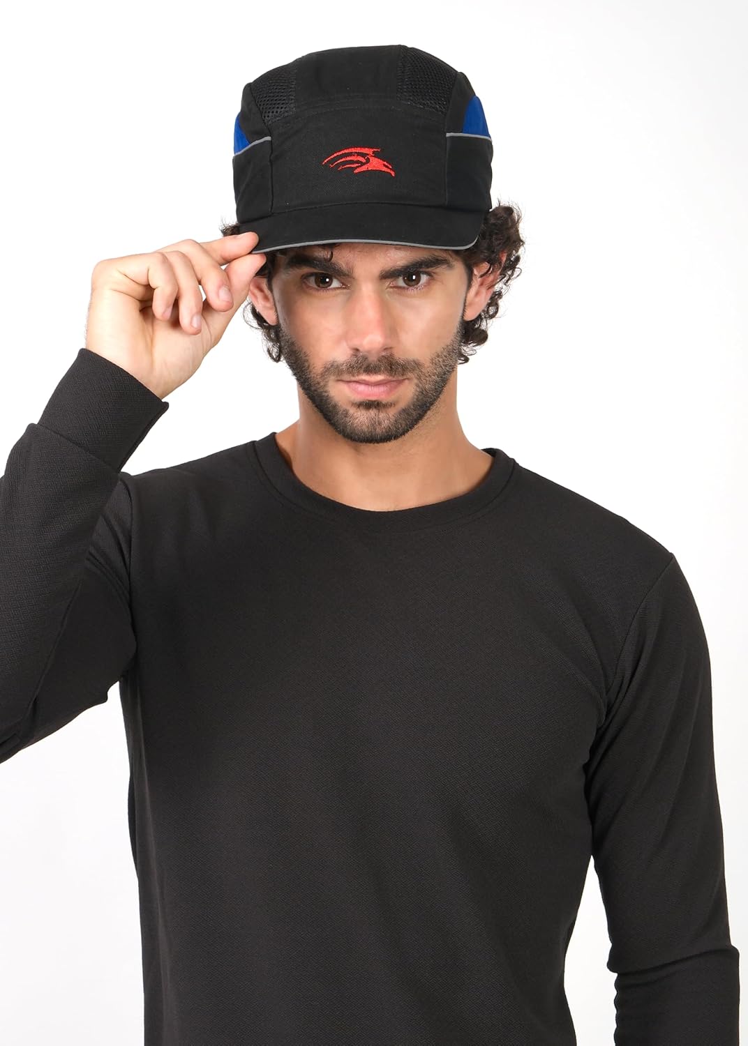 PERF Unisex Safety Bump Cap Short Peak Black Blue | CE Certified