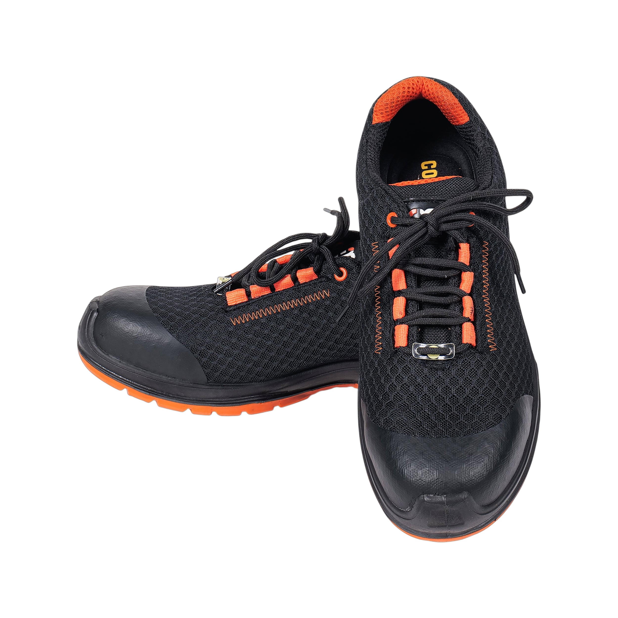 PERF Mendi Hebe S1P Anti-Perforation Safety Shoes for Men & Women | Ultra-Lightweight Composite Toe Cap | ESD Protection | Non-Slip Oil & Acid Resistant Sole | EN ISO 20345:2011 Certified