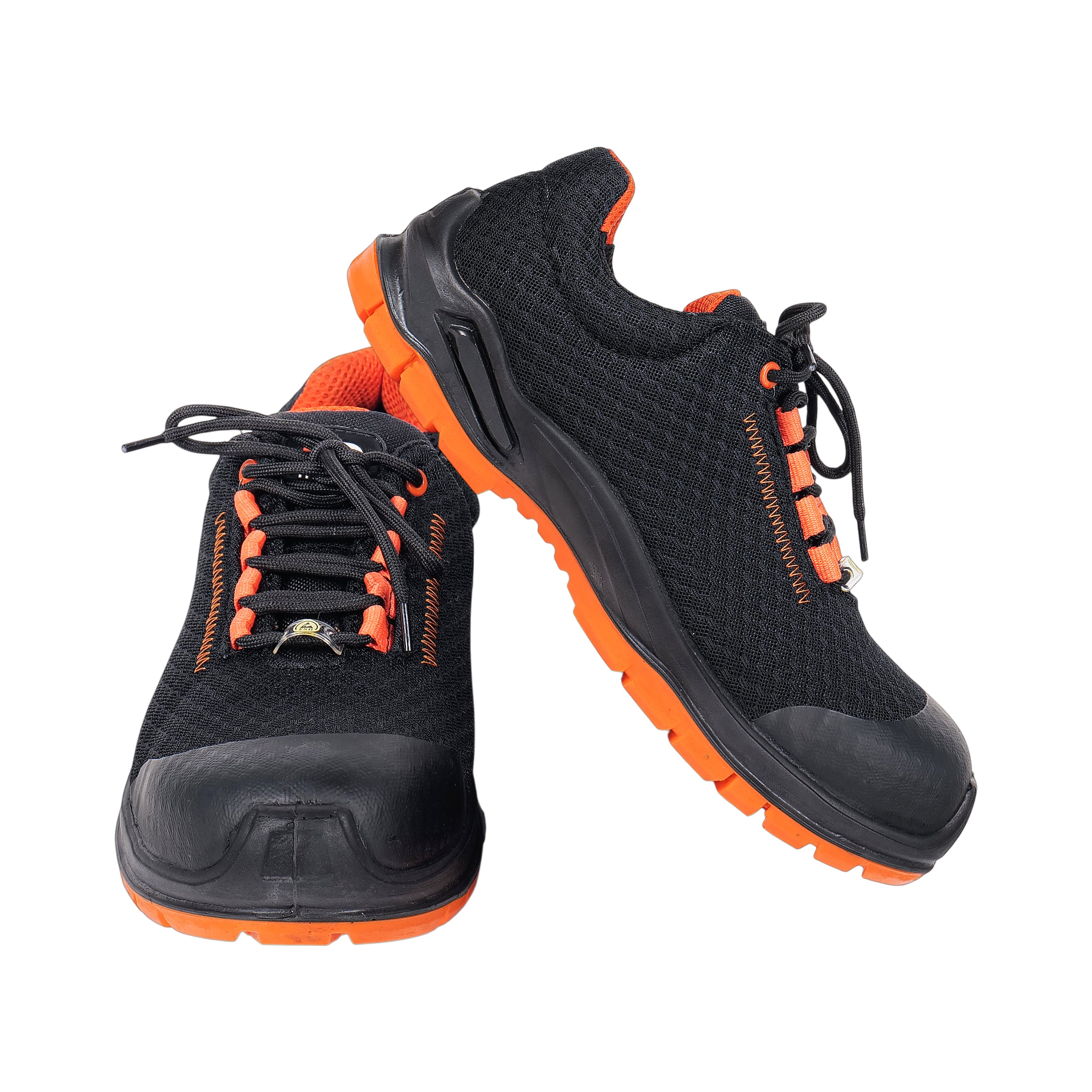 PERF Mendi Hebe S1P Anti-Perforation Safety Shoes for Men & Women | Ultra-Lightweight Composite Toe Cap | ESD Protection | Non-Slip Oil & Acid Resistant Sole | EN ISO 20345:2011 Certified