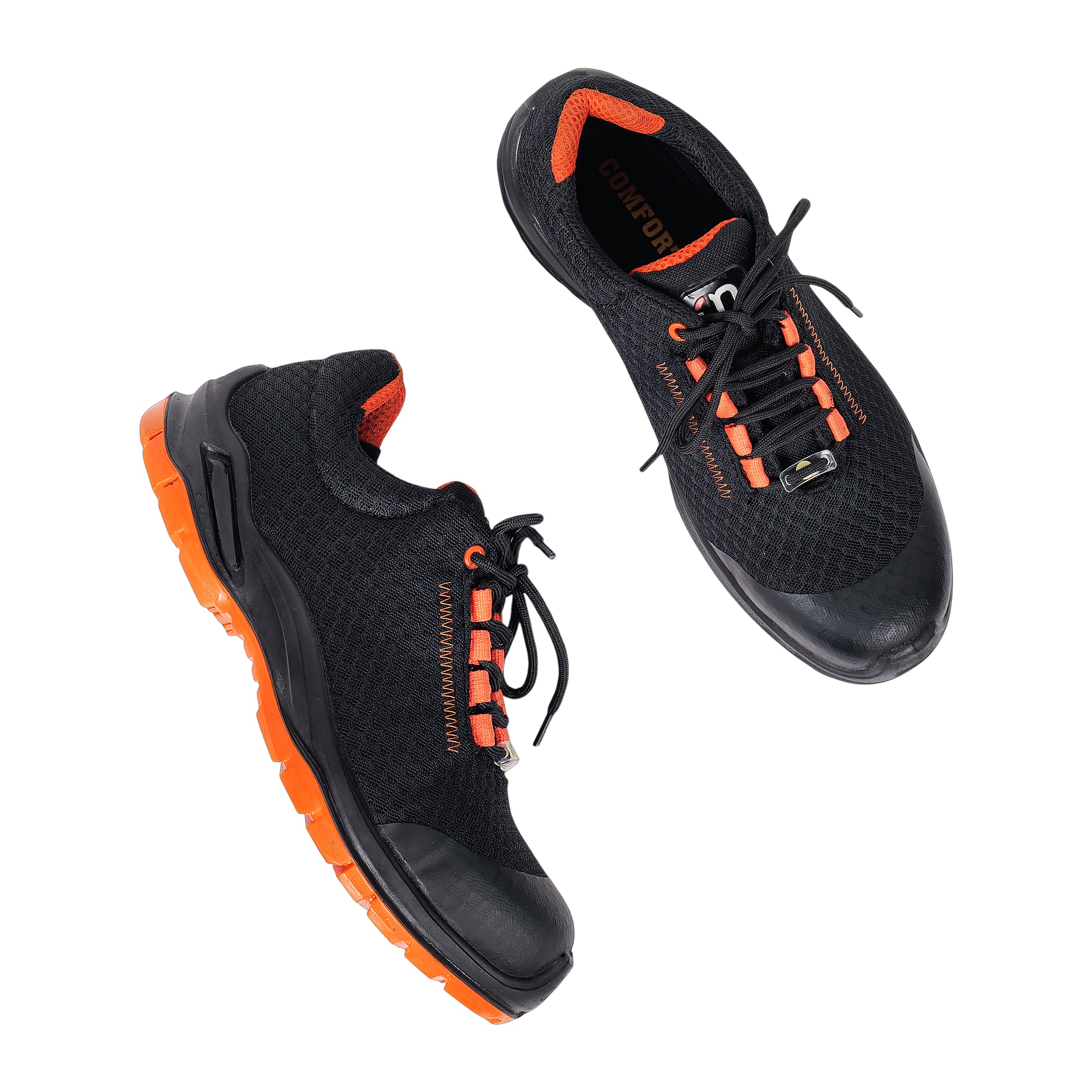 PERF Mendi Hebe S1P Anti-Perforation Safety Shoes for Men & Women | Ultra-Lightweight Composite Toe Cap | ESD Protection | Non-Slip Oil & Acid Resistant Sole | EN ISO 20345:2011 Certified