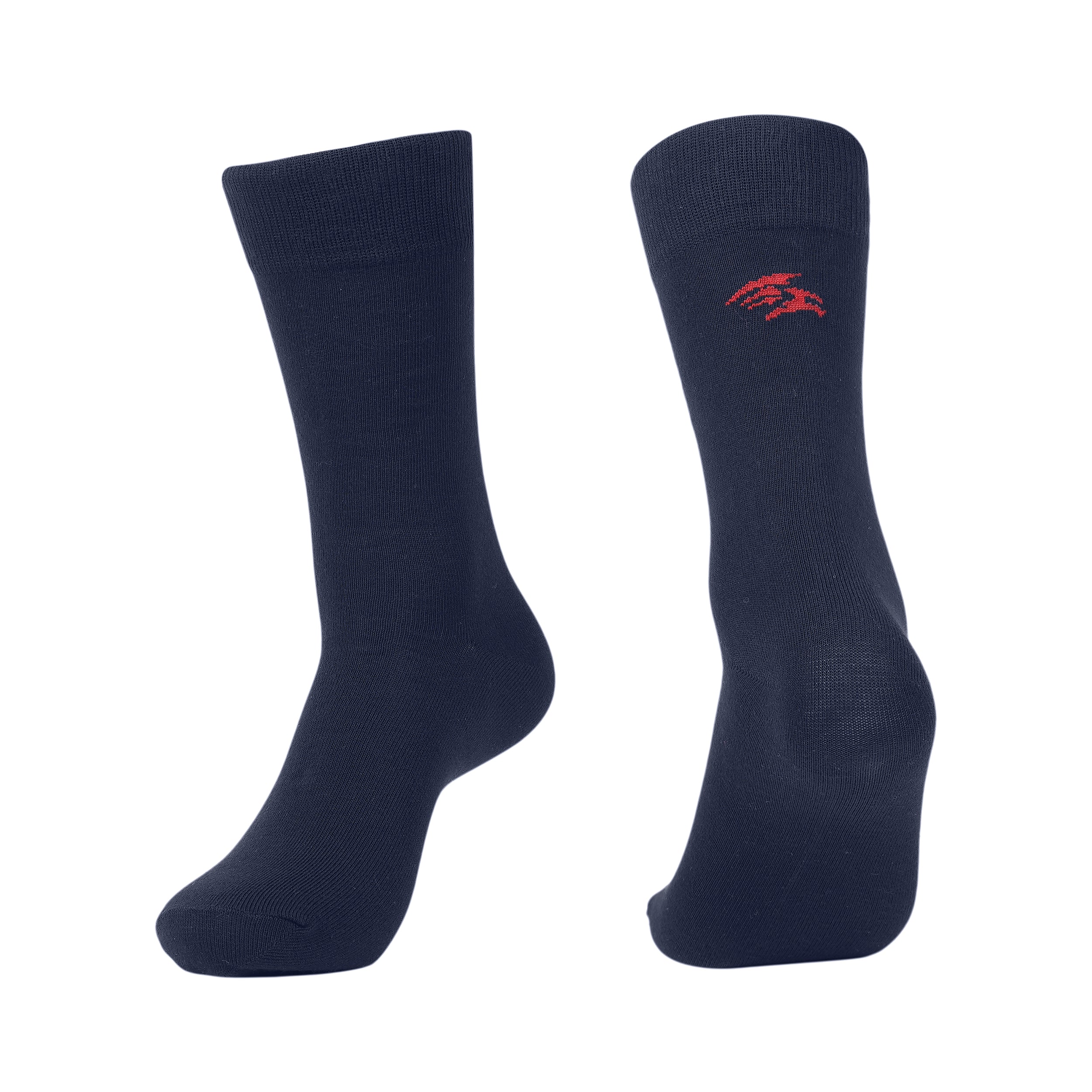 PERF Full-Length Socks | Breathable Fabric | Stretch Comfort | Reinforced Welt | Long-Lasting Wear | Ideal for Work & Daily Use (Pack of 3)