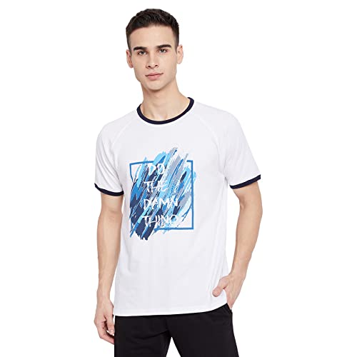 Perf Men's Basic Designer Printed Core Cotton T-Shirts Stylish Look and Comfort Feel.