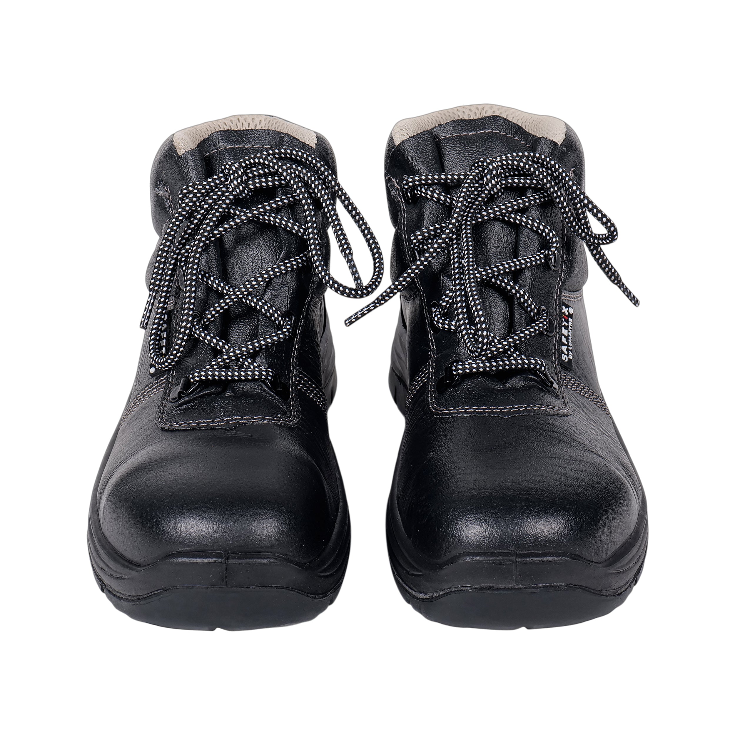 PERF Nexter High Ankle Sports Safety Shoes for Men | Steel Toe Cap | Kevlar Midsole | Heat Resistant 300°C | Anti-Slip PU/Rubber Sole | Lightweight Industrial Work Shoes