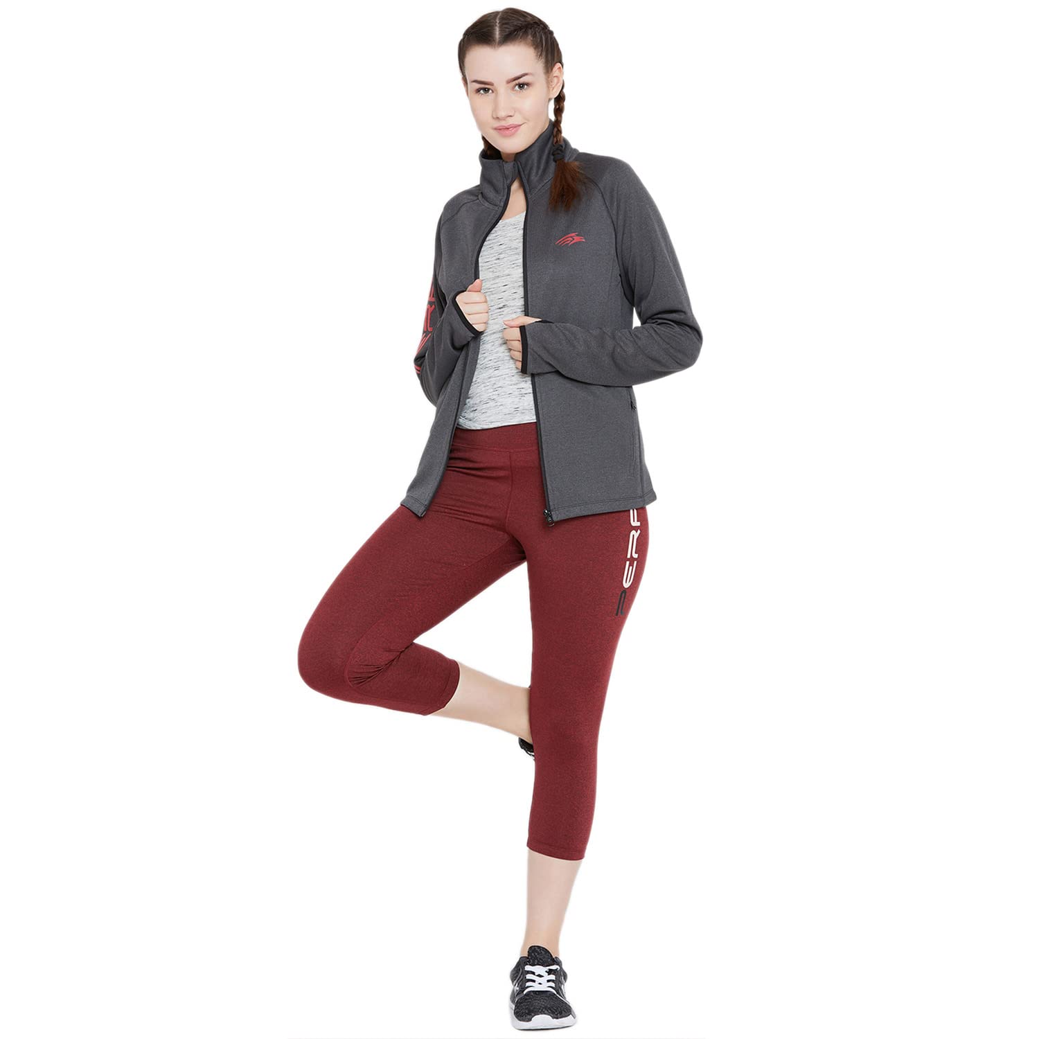 PERF Regular Fit Sweatshirt for Women (PWRFW17072)