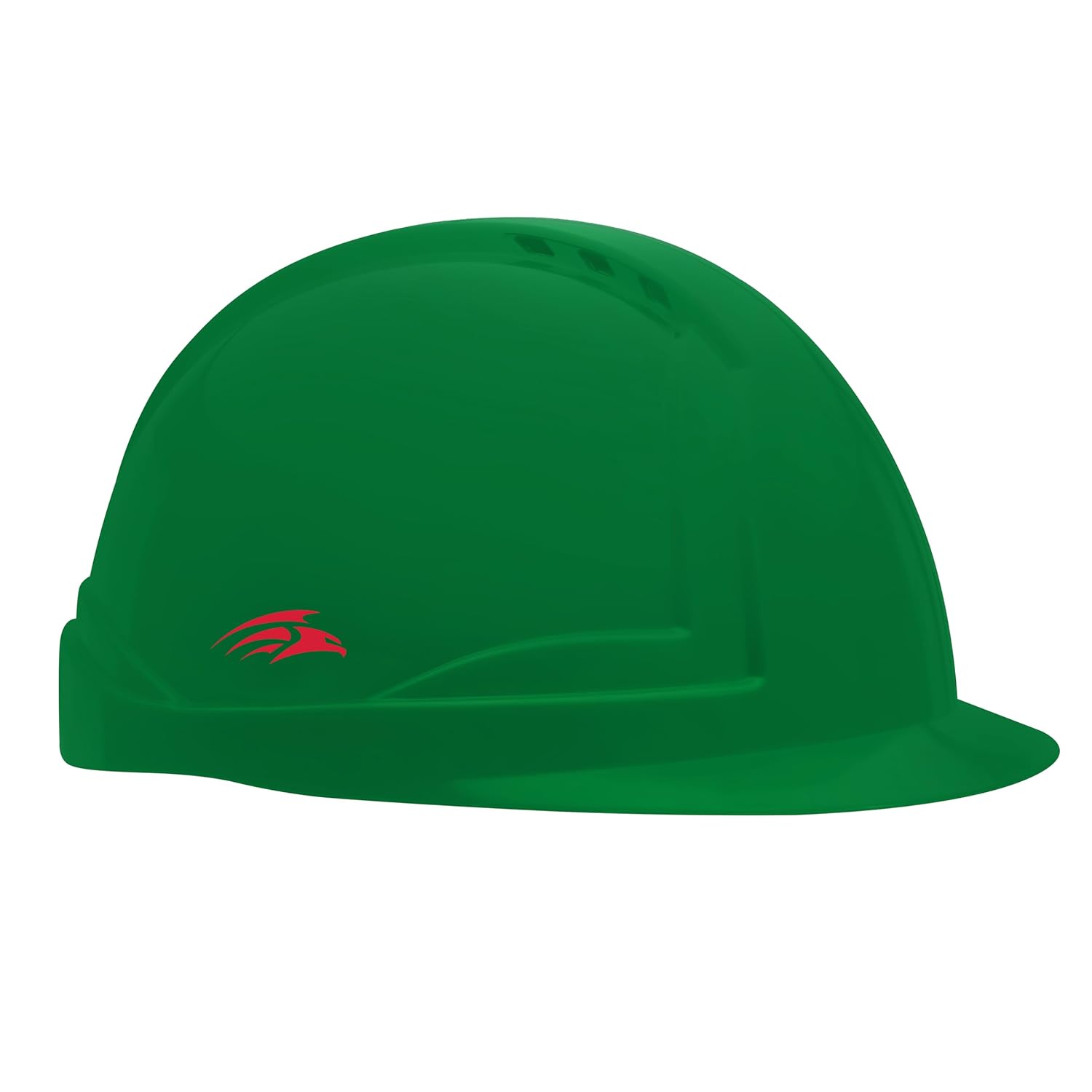 PERF Safety Helmet for Construction & Outdoor Work|Easy 3D Fitting System for Any Head Size|Lightweight|8-Point Support Easy Impact Absorption Sweatband|X Prss-P|Green