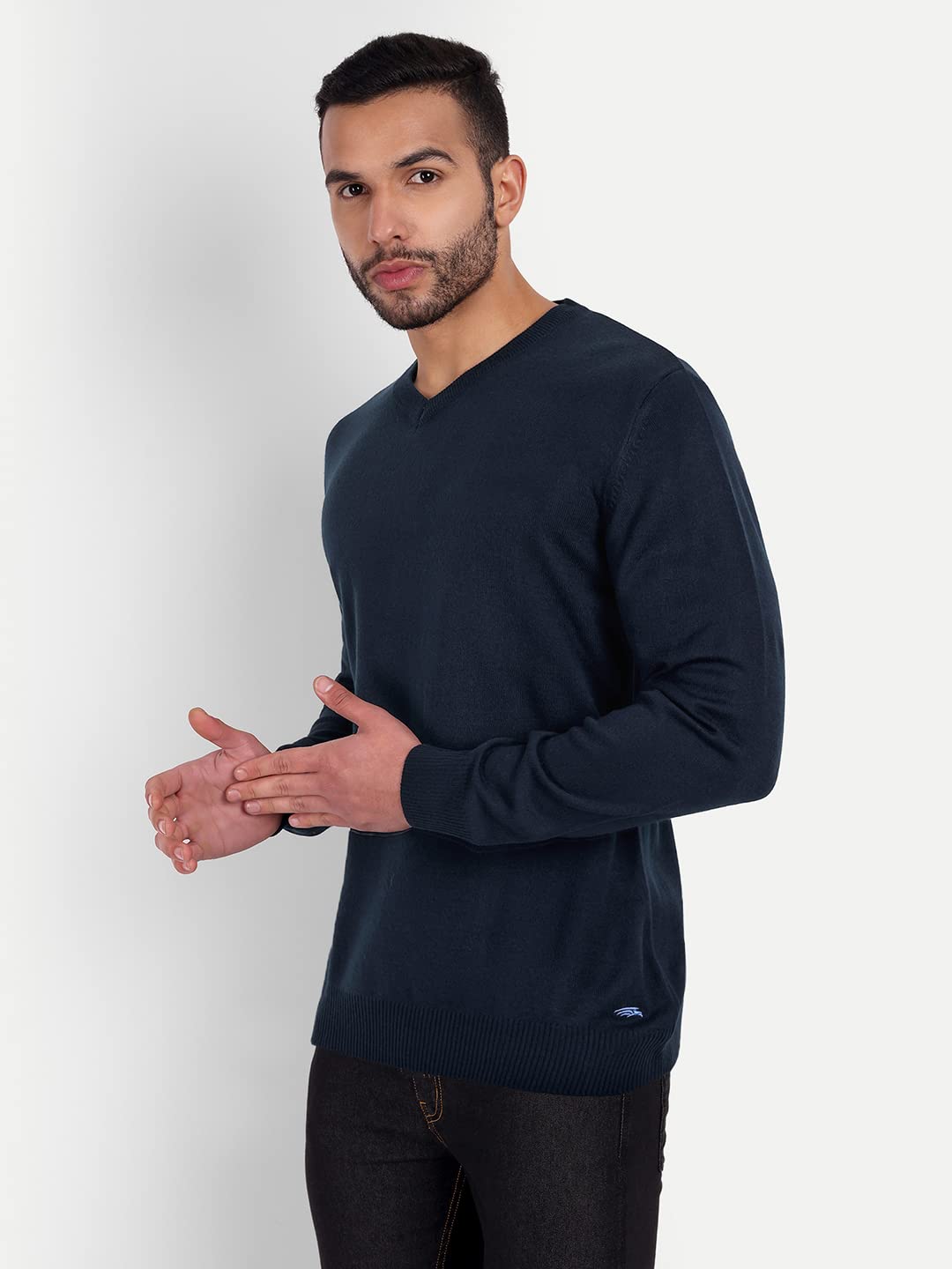 PERF Regular Fit V Neck Sweater for Men |PMASWFS22097|
