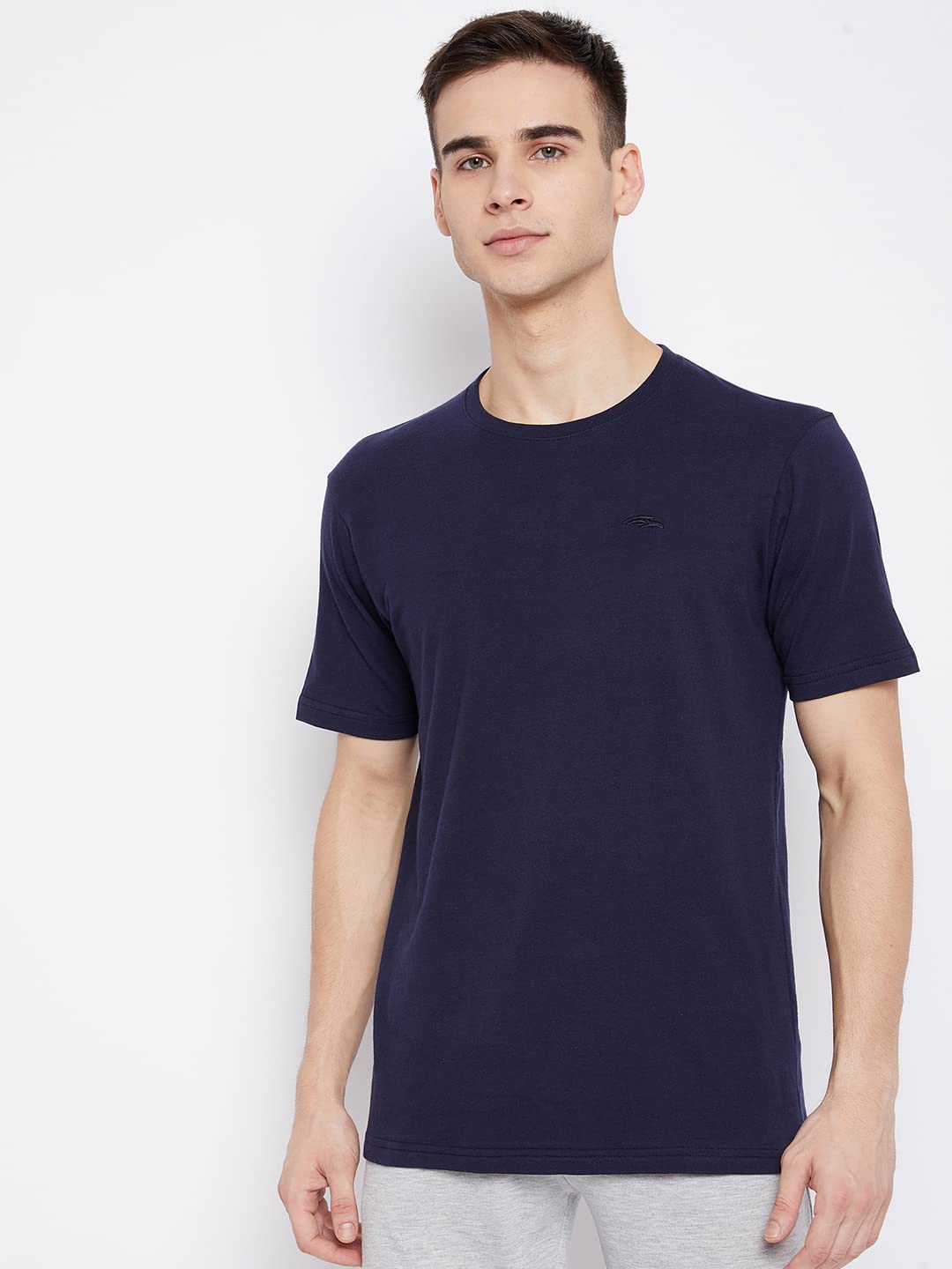 Perf Men's Basic Core Cotton Tee with Ultra-Soft Feel for More Comfort