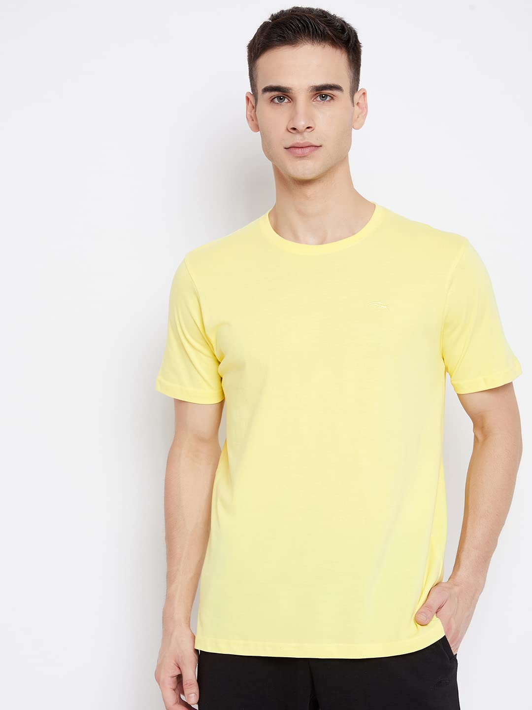 Perf Men's Basic Core Cotton Tee with Ultra-Soft Feel for More Comfort