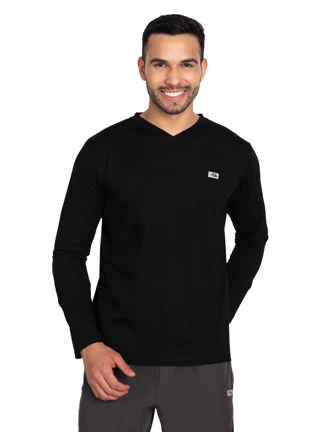 PERF Regular Fit Full Sleeve T-Shirt for Men (PMATES22204)