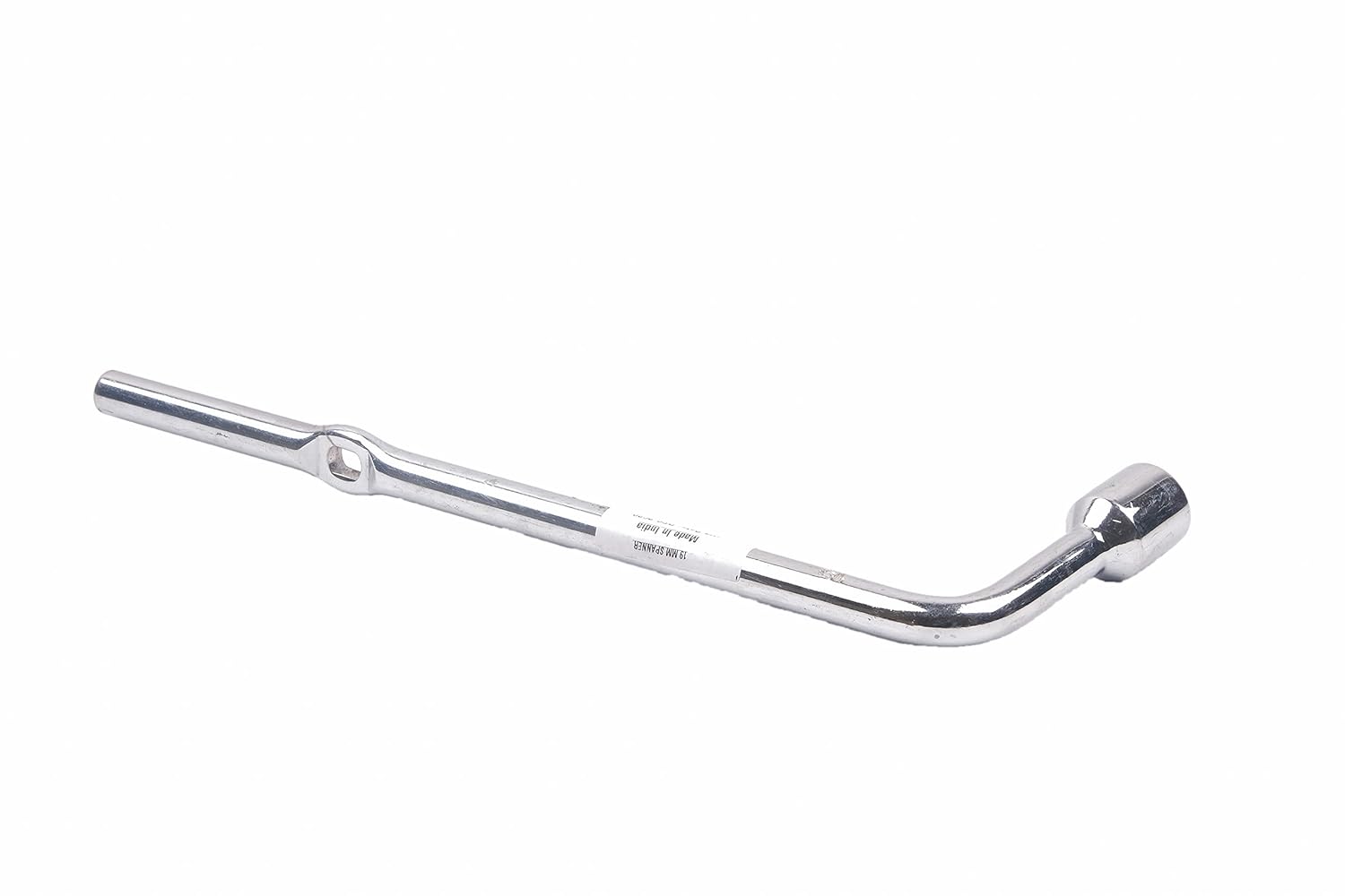 PERF L-SPANNES 19mm with whole| Premium Chrome-Plated Alloy Steel Wrench | Heavy-Duty and Rust-Resistant for Durability and Performance