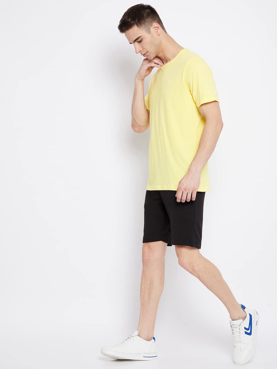 Perf Men's Basic Core Cotton Tee with Ultra-Soft Feel for More Comfort