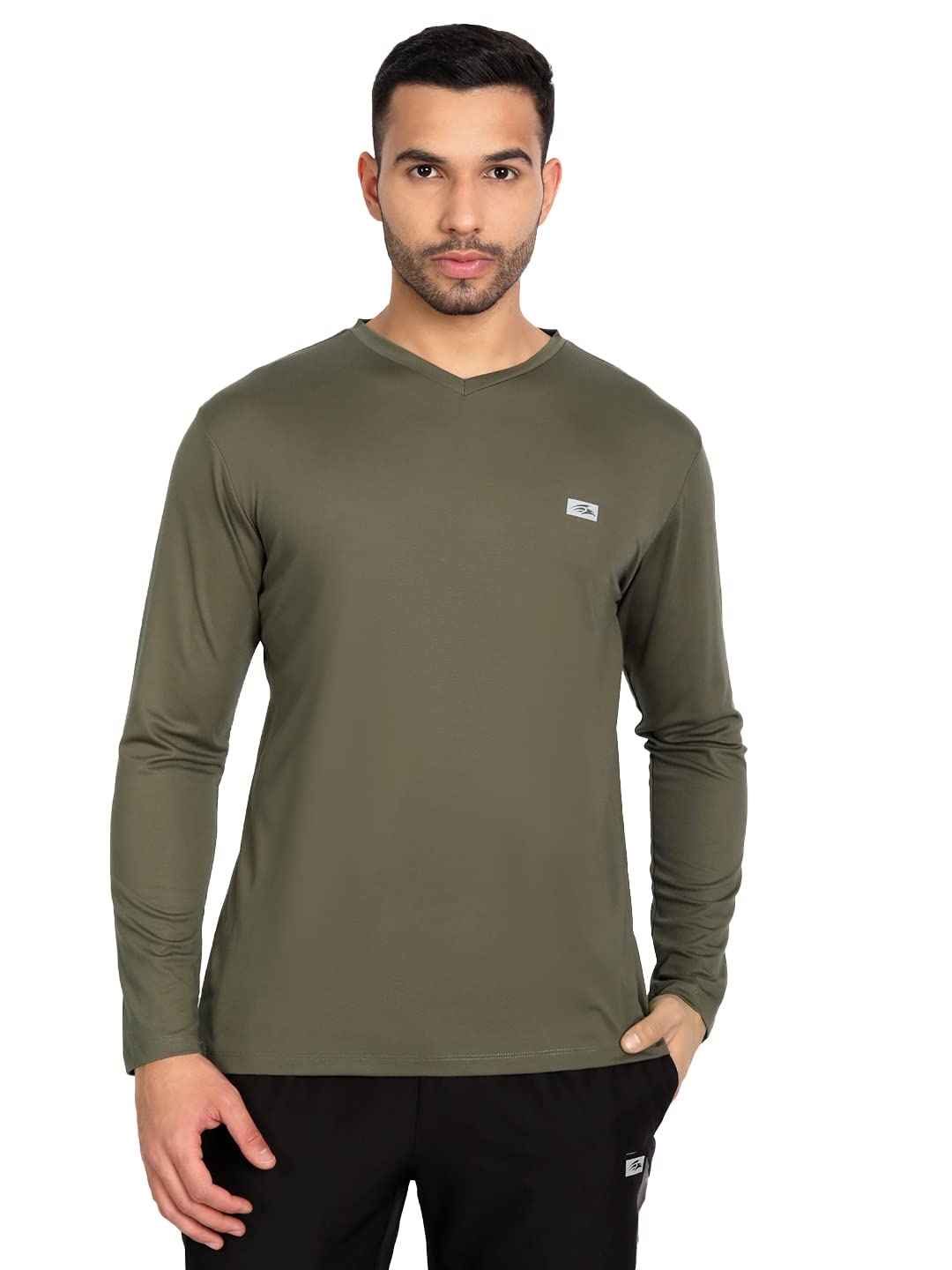 PERF Regular Fit Full Sleeve T-Shirt for Men (PMATES22204)