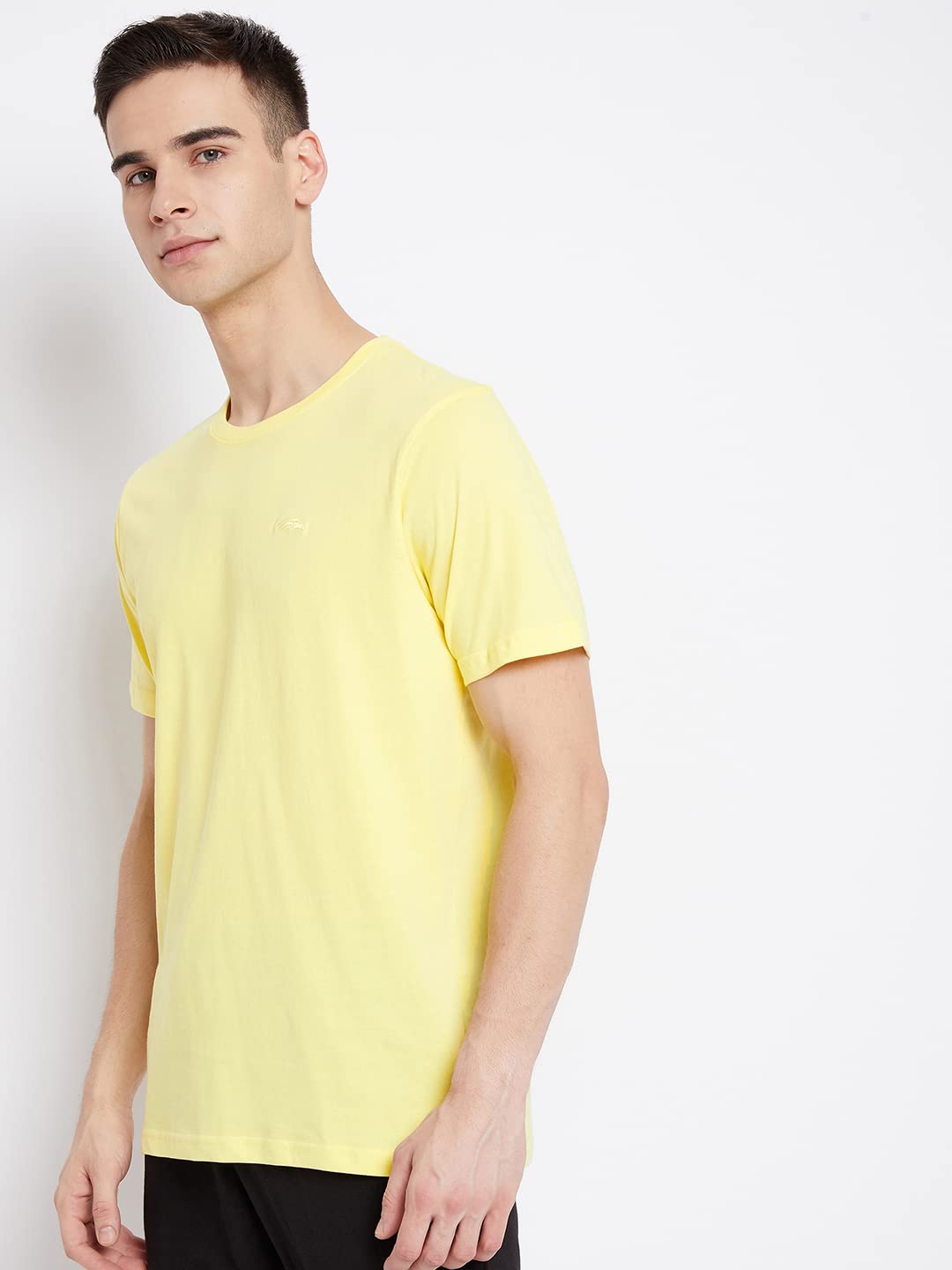 Perf Men's Basic Core Cotton Tee with Ultra-Soft Feel for More Comfort