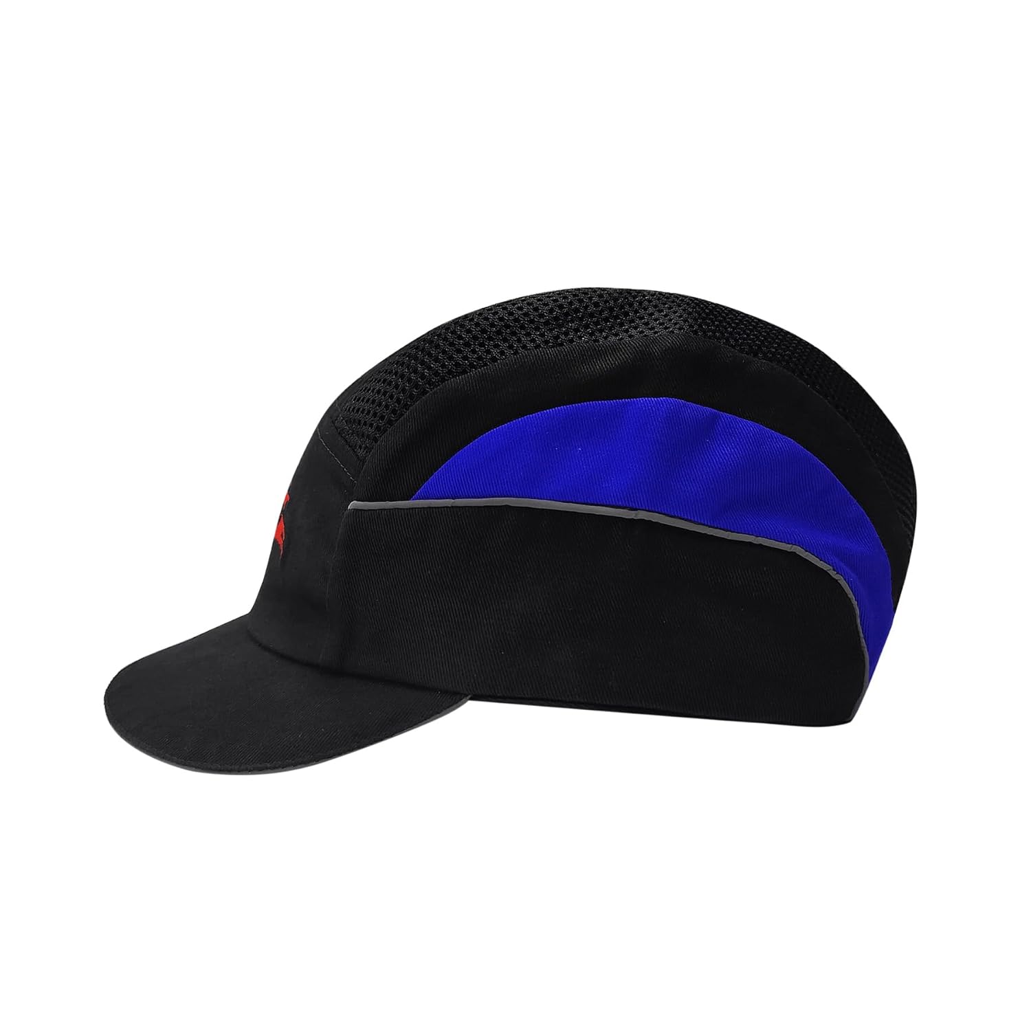 PERF Unisex Safety Bump Cap Short Peak Black Blue | CE Certified