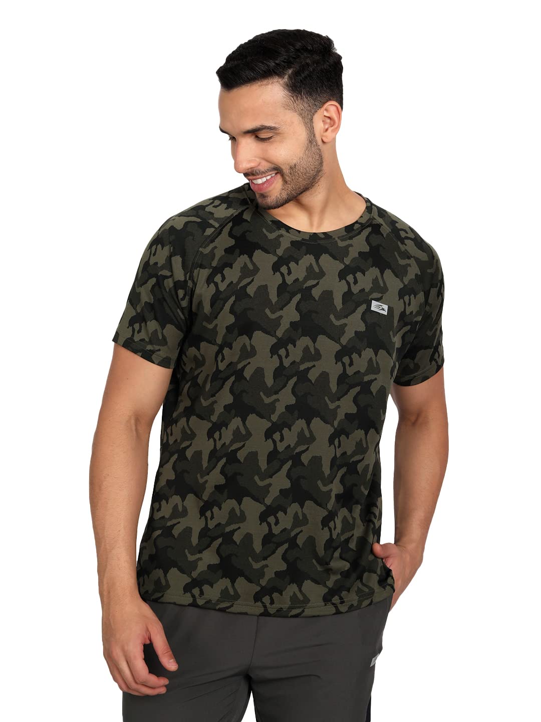 PERF Regular Fit Half Sleeve T-Shirt for Men (PMATES22052)