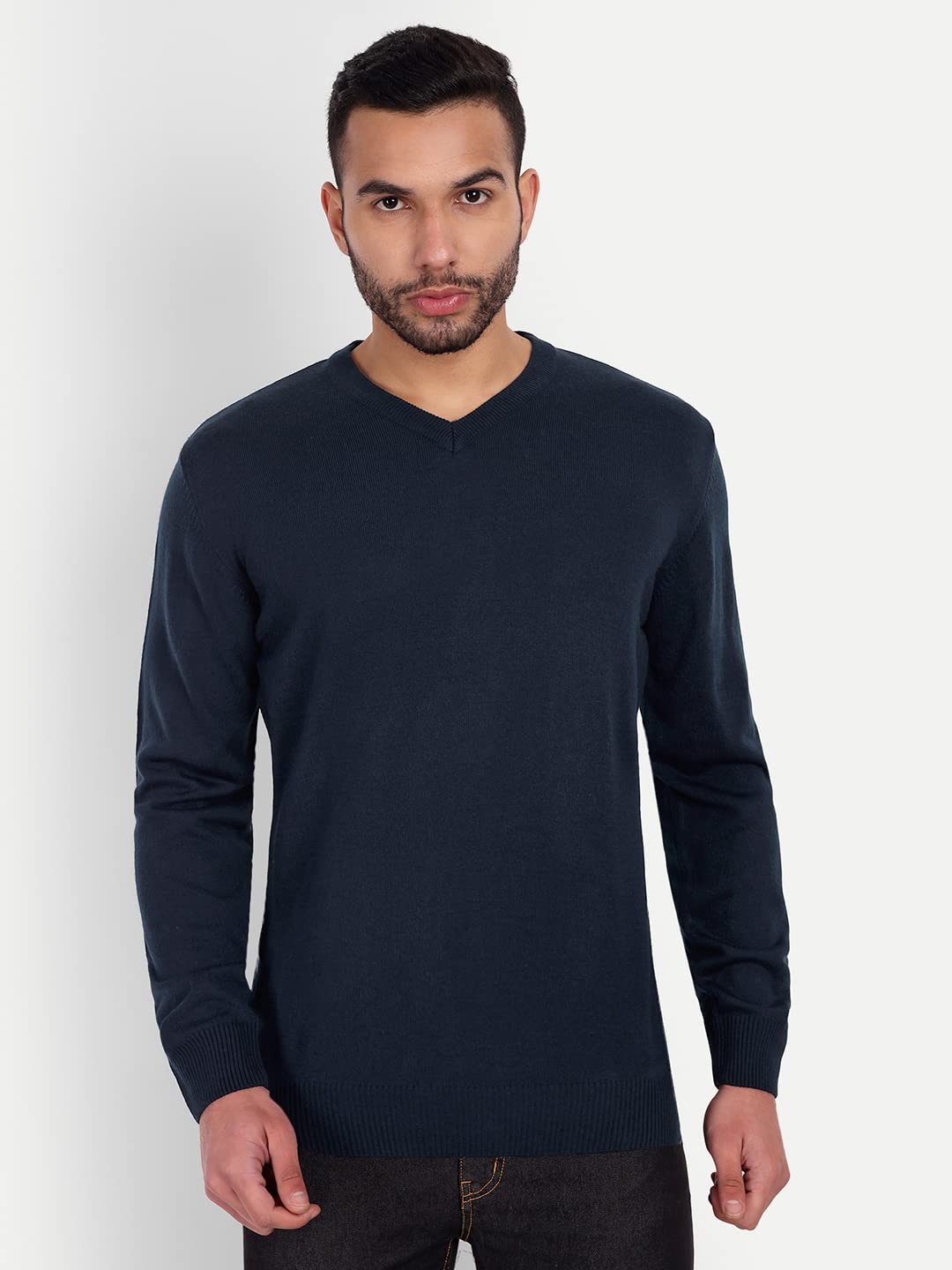 PERF Regular Fit V Neck Sweater for Men |PMASWFS22097|