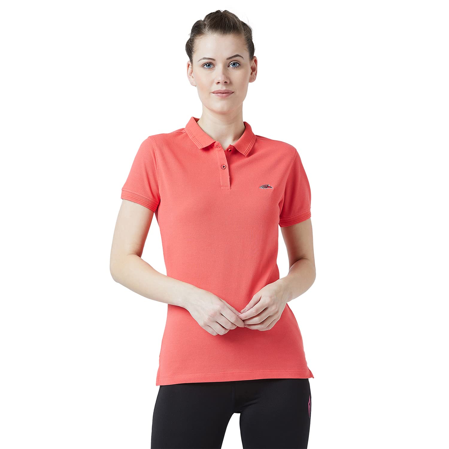 PERF Regular FitHalf Sleeve T-Shirt for Women (PWCSPO19006)