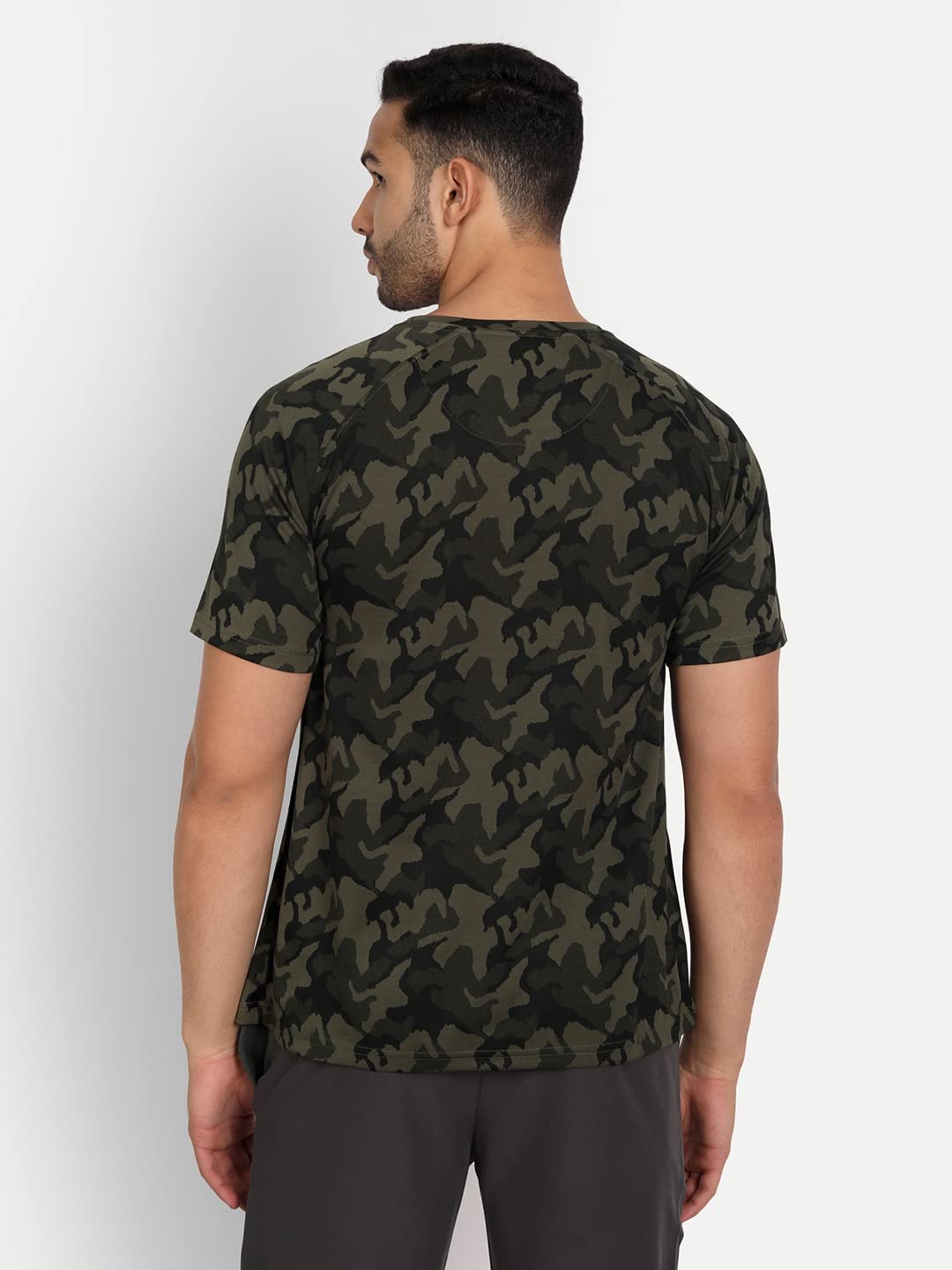 PERF Regular Fit Half Sleeve T-Shirt for Men (PMATES22052)