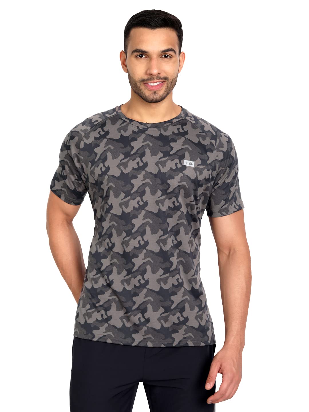PERF Regular Fit Half Sleeve T-Shirt for Men (PMATES22052)